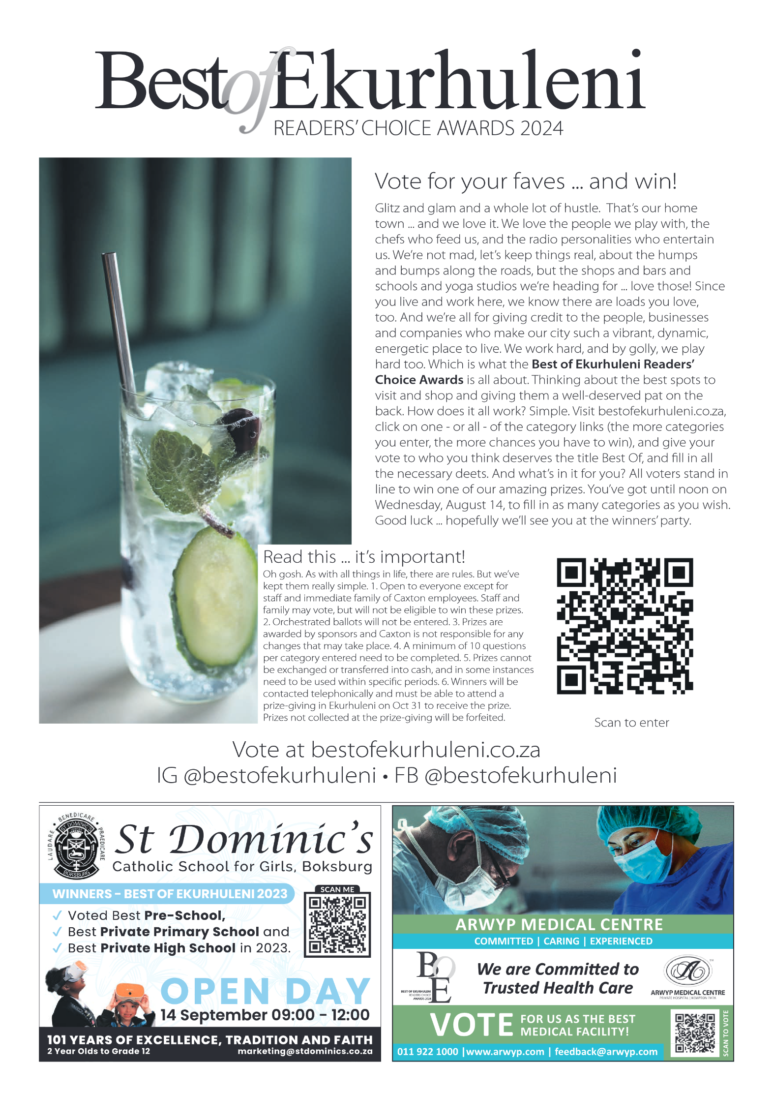 Best of Ekurhuleni Readers Choice Awards 2024 page 2