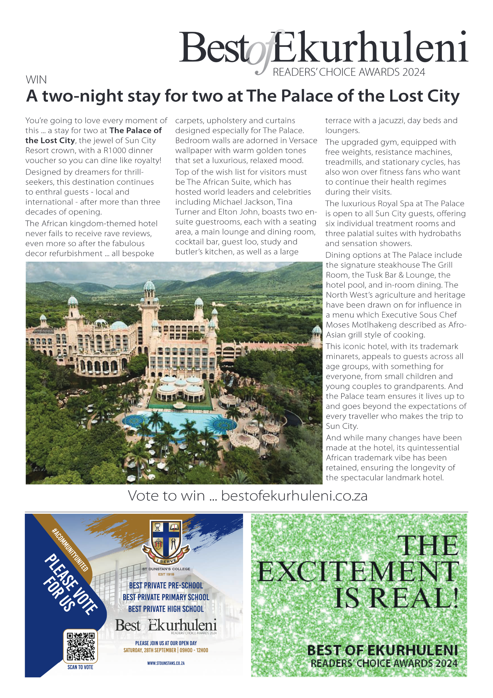 Best of Ekurhuleni Readers Choice Awards 2024 page 6