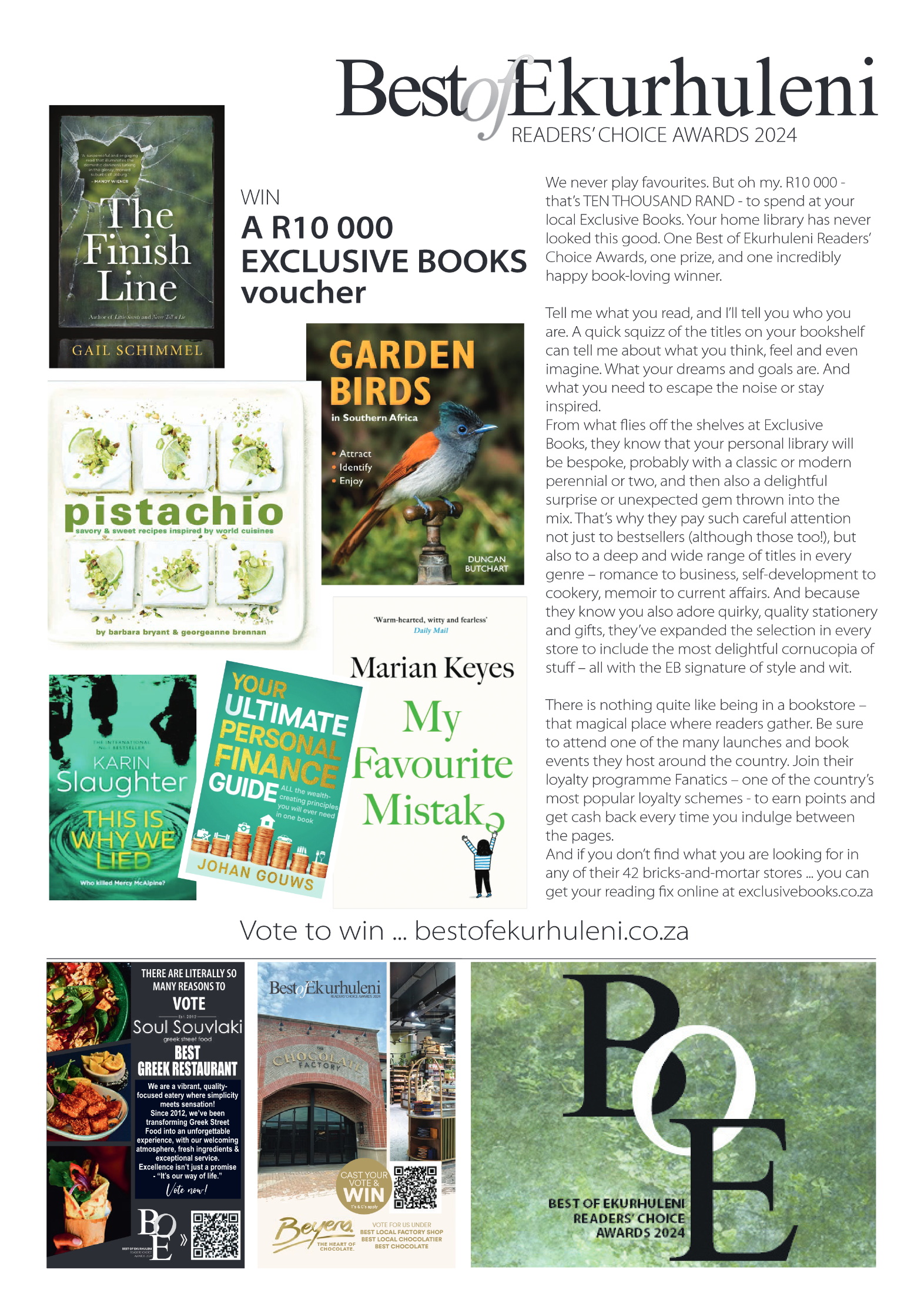 Best of Ekurhuleni Readers Choice Awards 2024 page 7