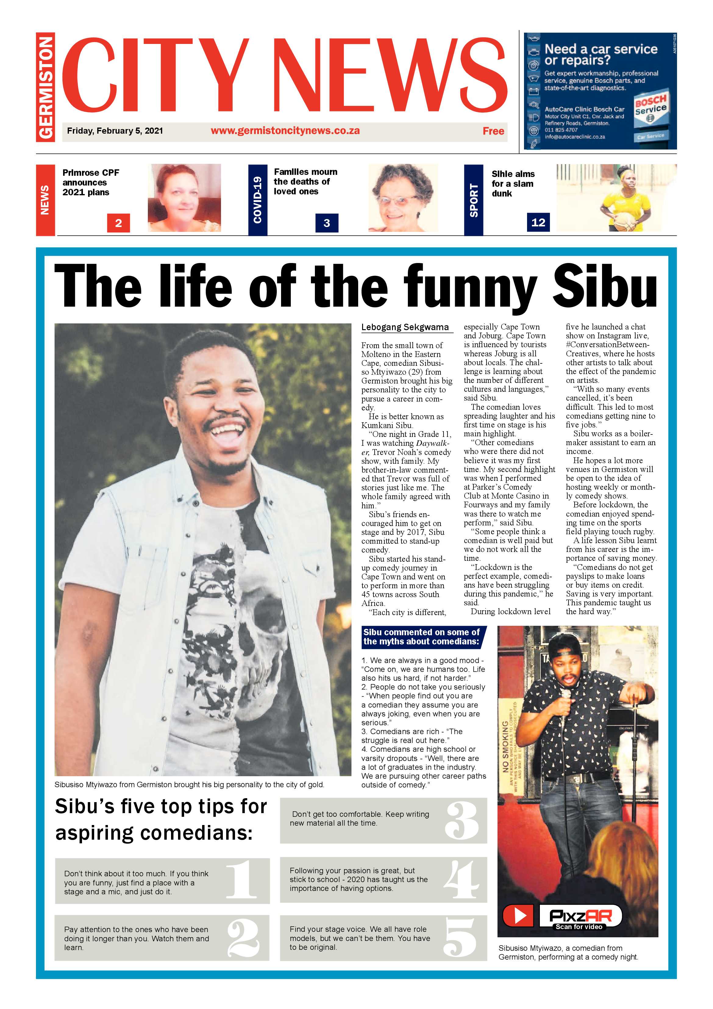 Germiston City 03 February 2021 page 1