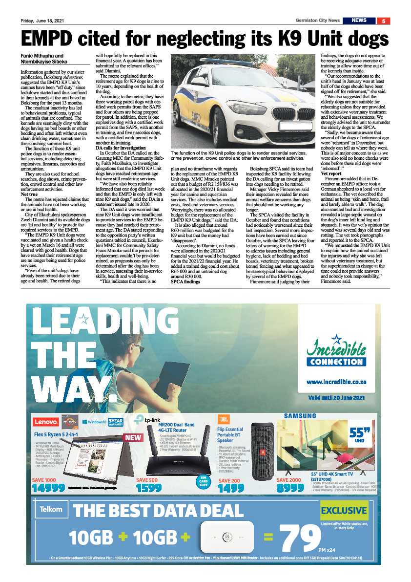 Germiston City News 18 June 2021 page 5