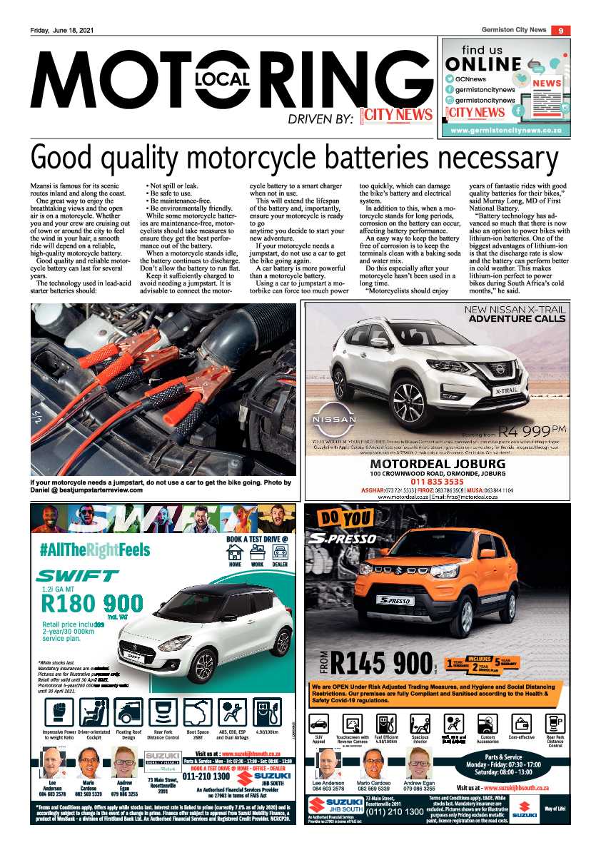 Germiston City News 18 June 2021 page 9