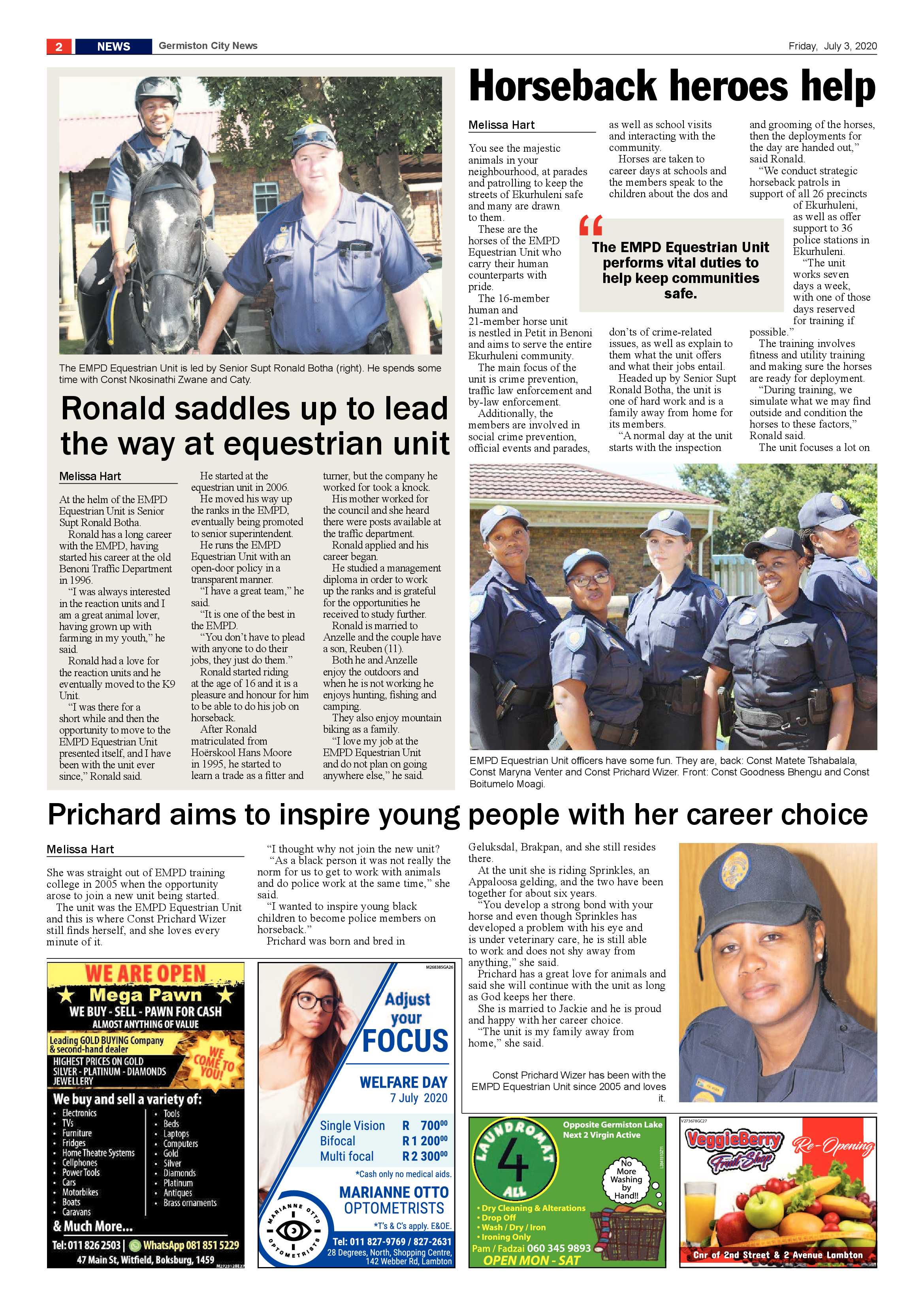 Germiston City News 01 July 2020 page 2