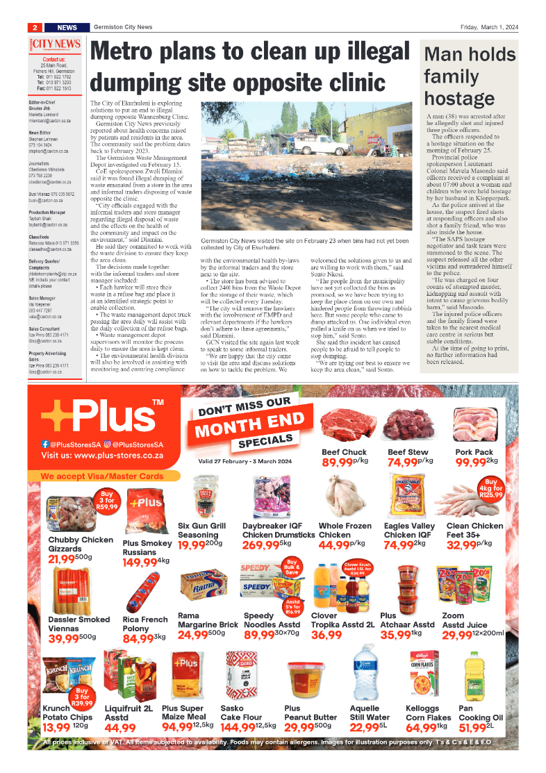 Germiston City News 01 March 2024 page 2