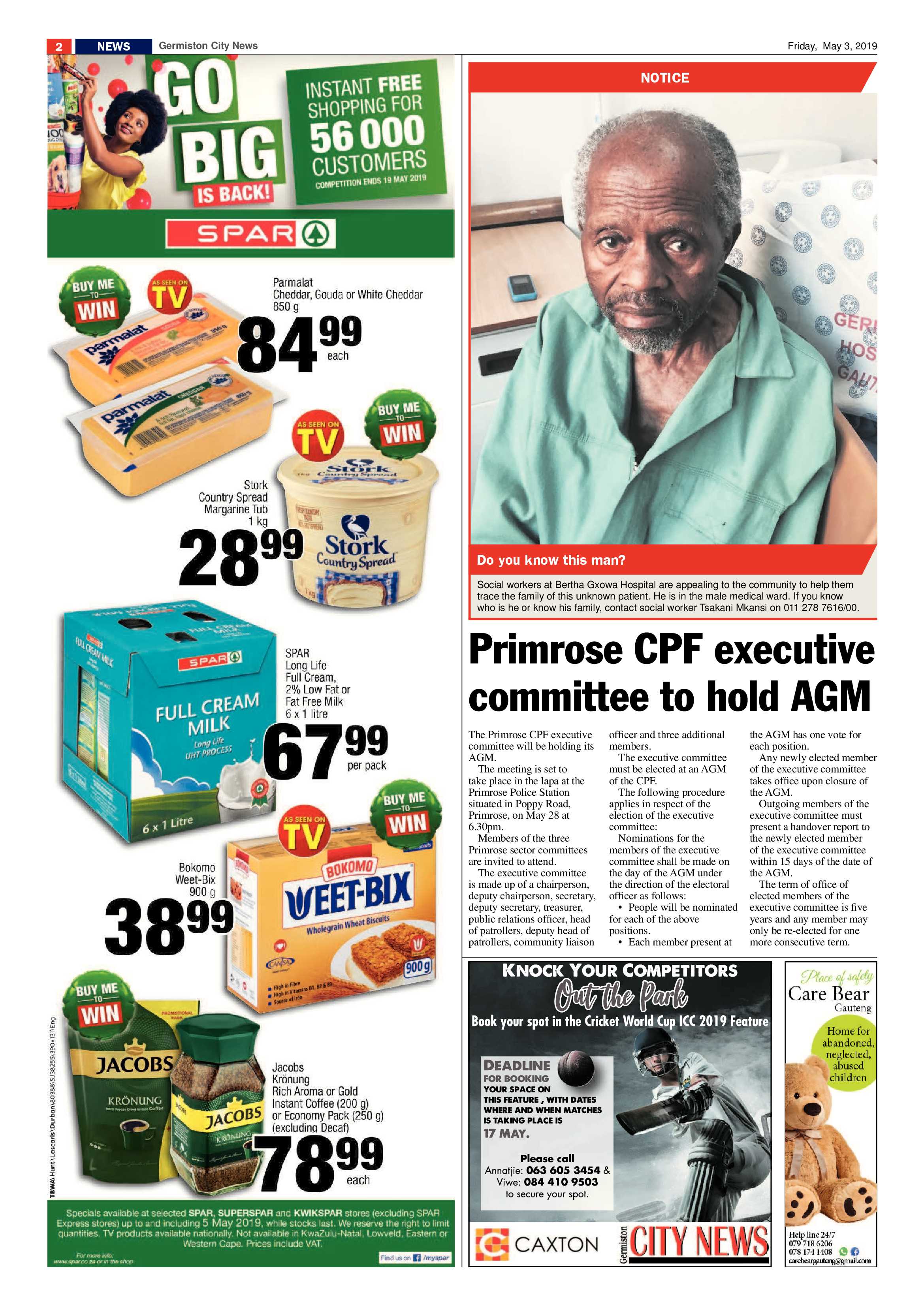 Germiston City News 01 May 2019 page 2