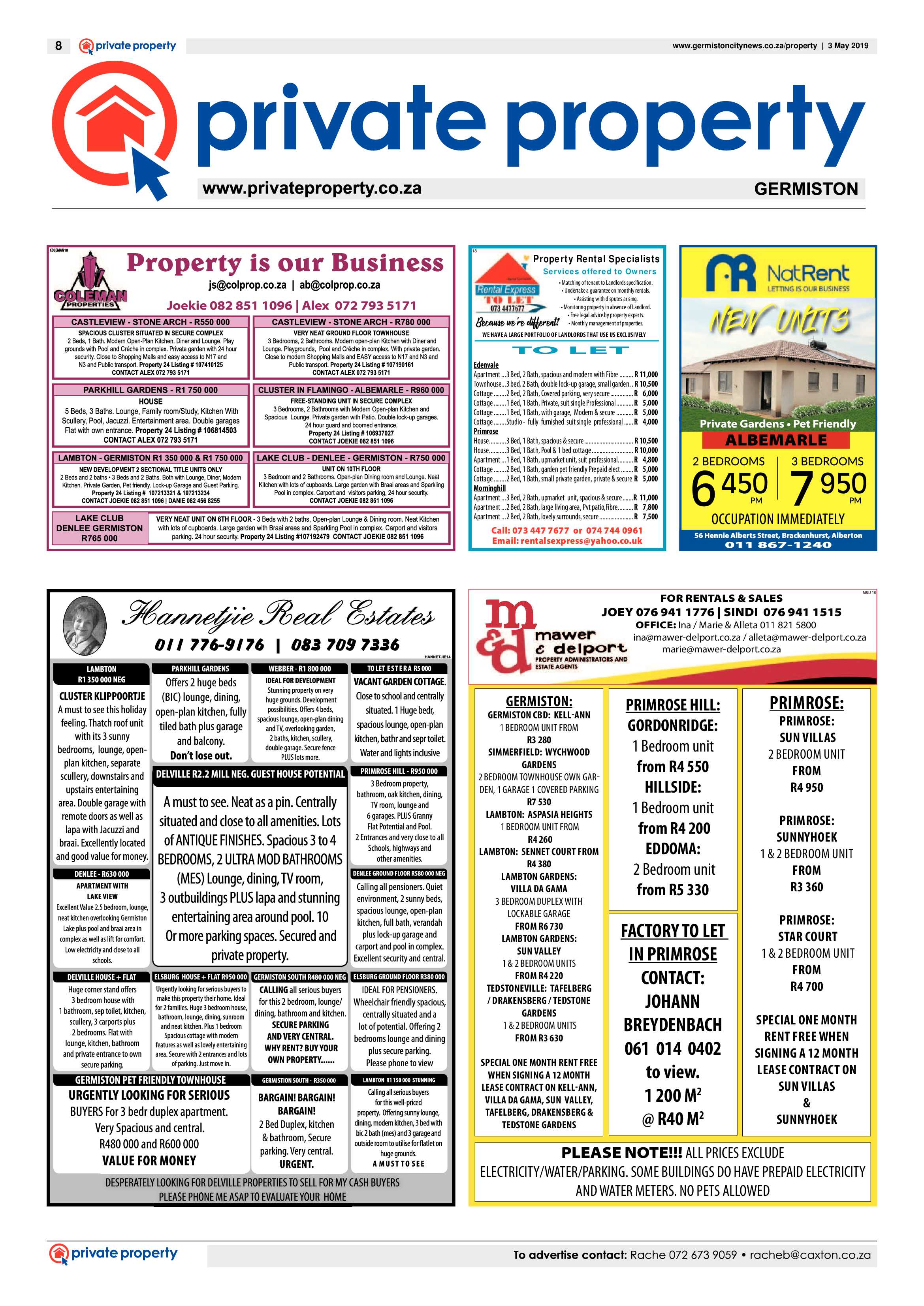 Germiston City News 01 May 2019 page 8