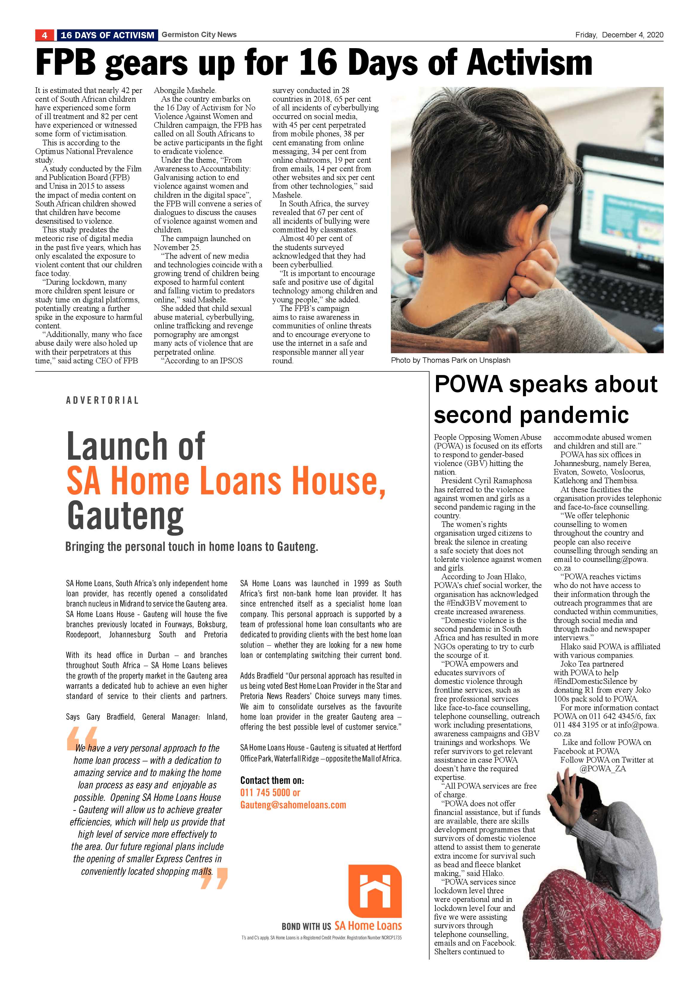 Germiston City News 02 December 2020 page 4