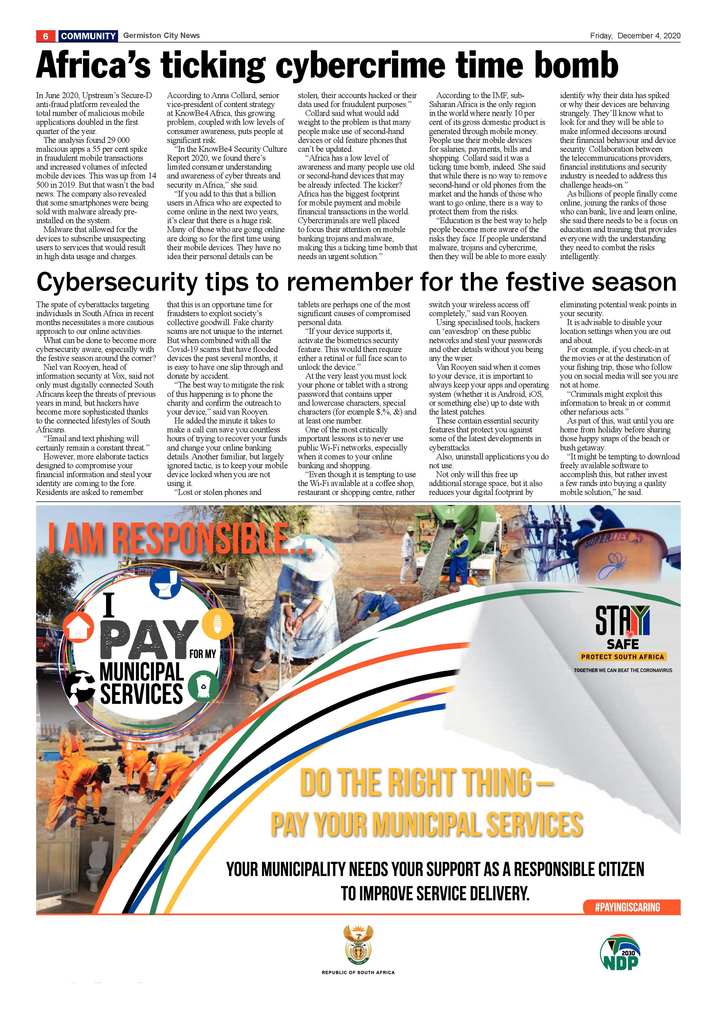 Germiston City News 02 December 2020 page 6