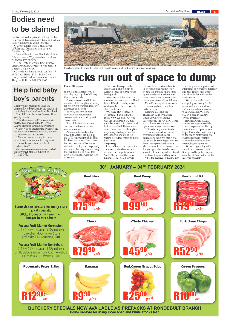 Germiston City News 02 February 2024 page 3
