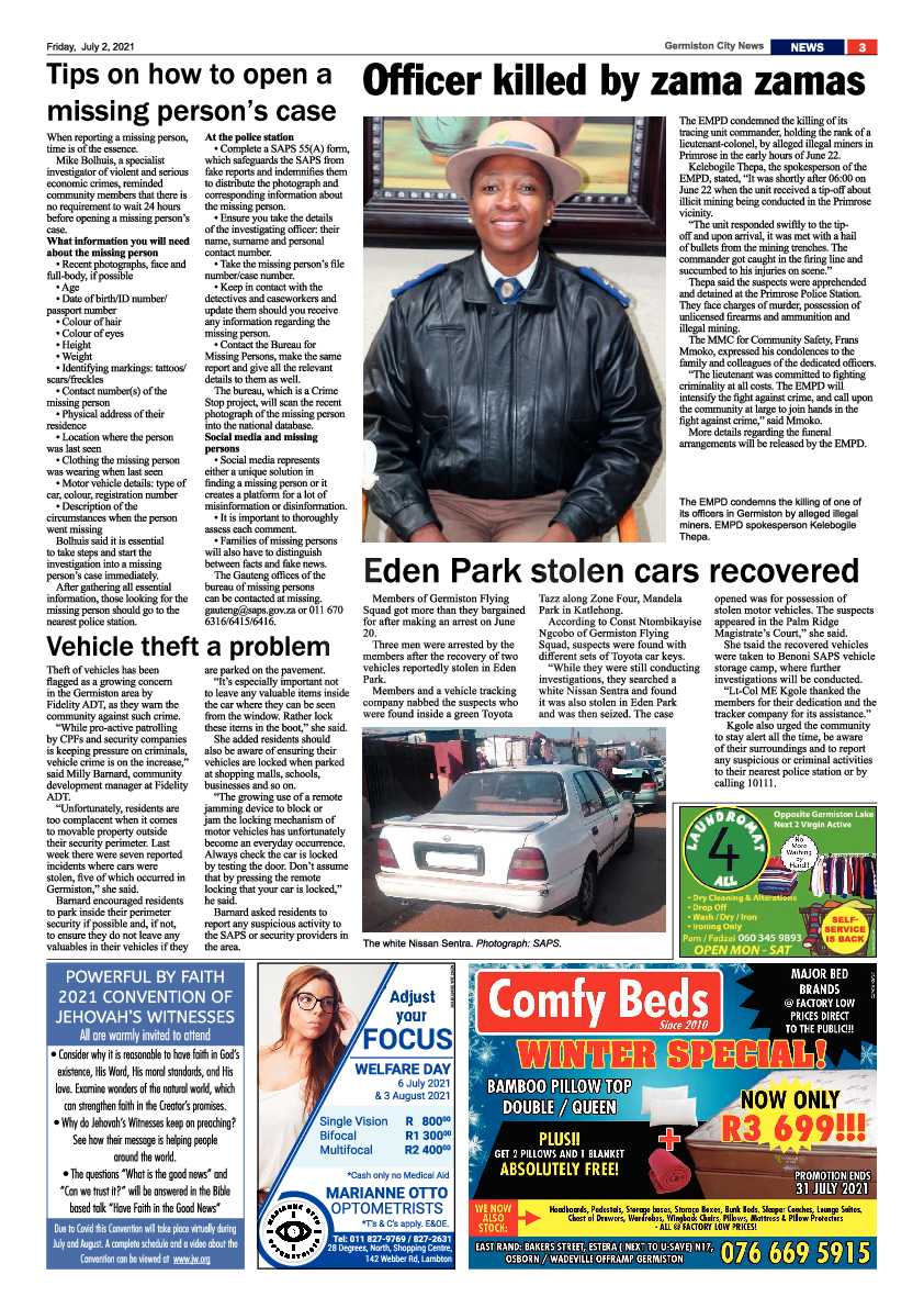 Germiston City News 02 July 2021 page 3