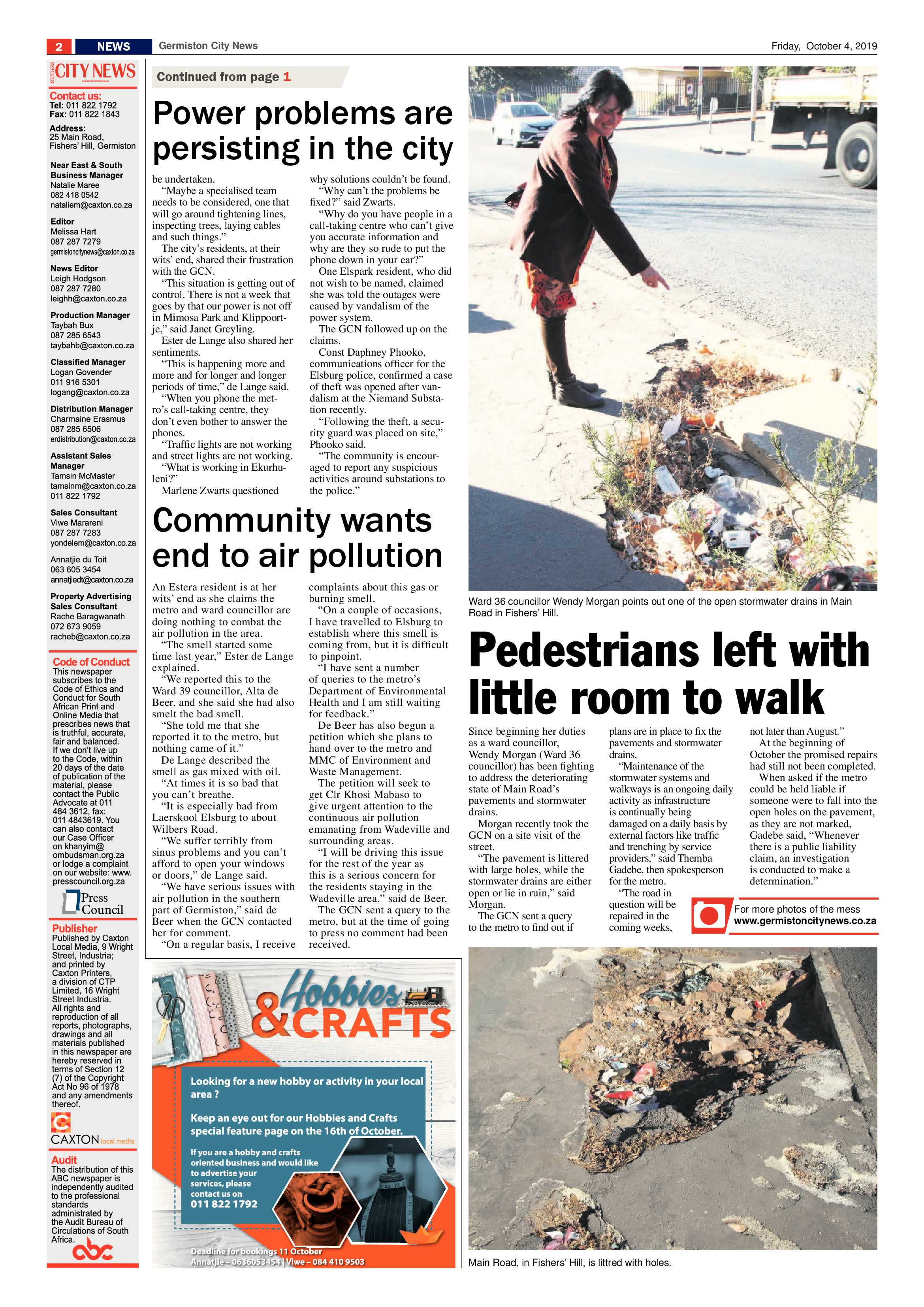 Germiston City News 02 October 2019 page 2