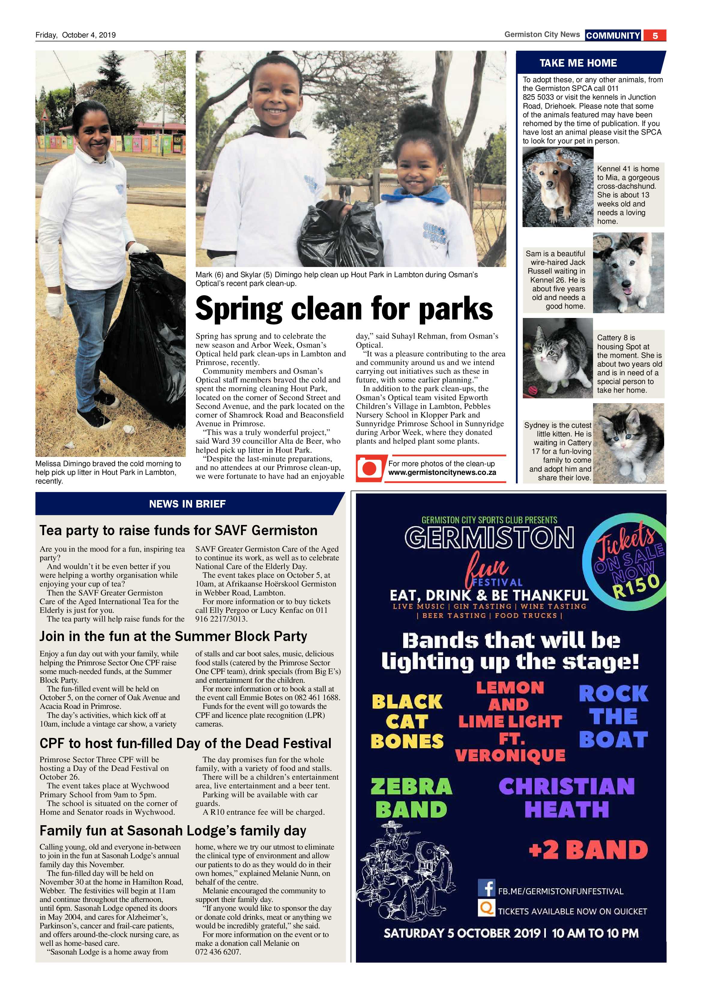 Germiston City News 02 October 2019 page 5