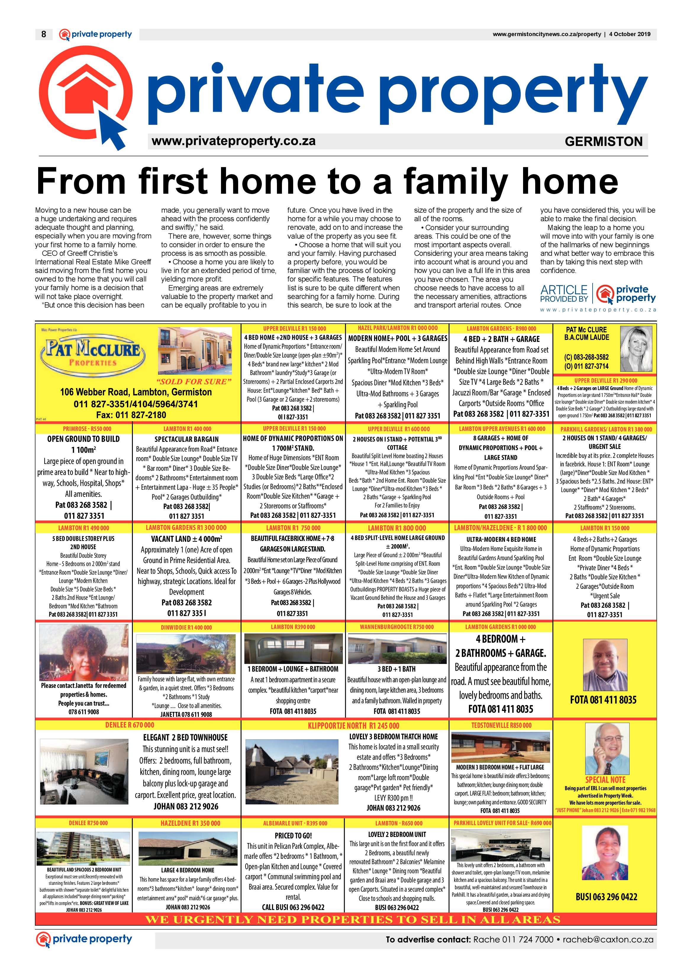 Germiston City News 02 October 2019 page 8
