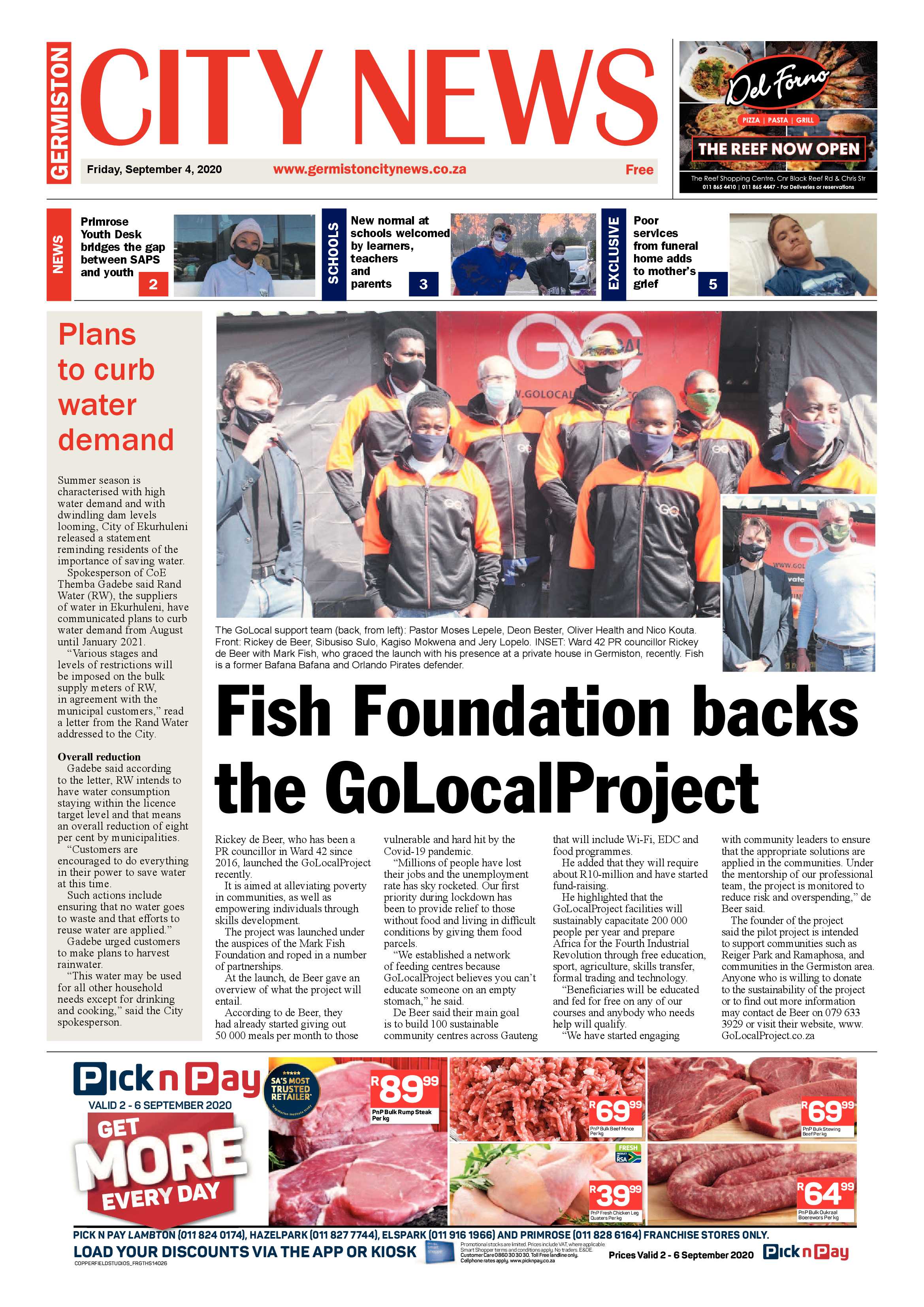 Germiston City News 02 September 2020 page 1