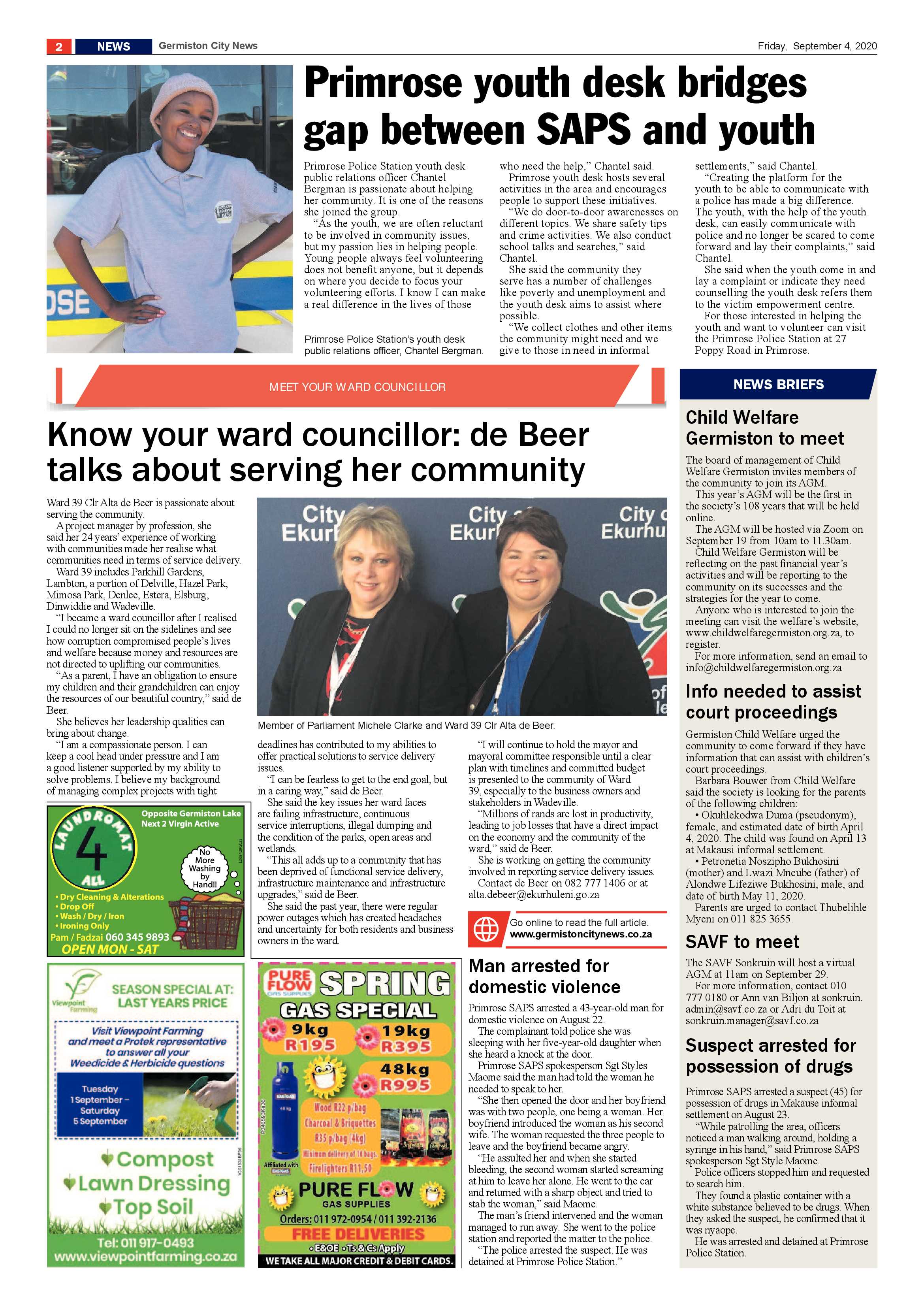 Germiston City News 02 September 2020 page 2