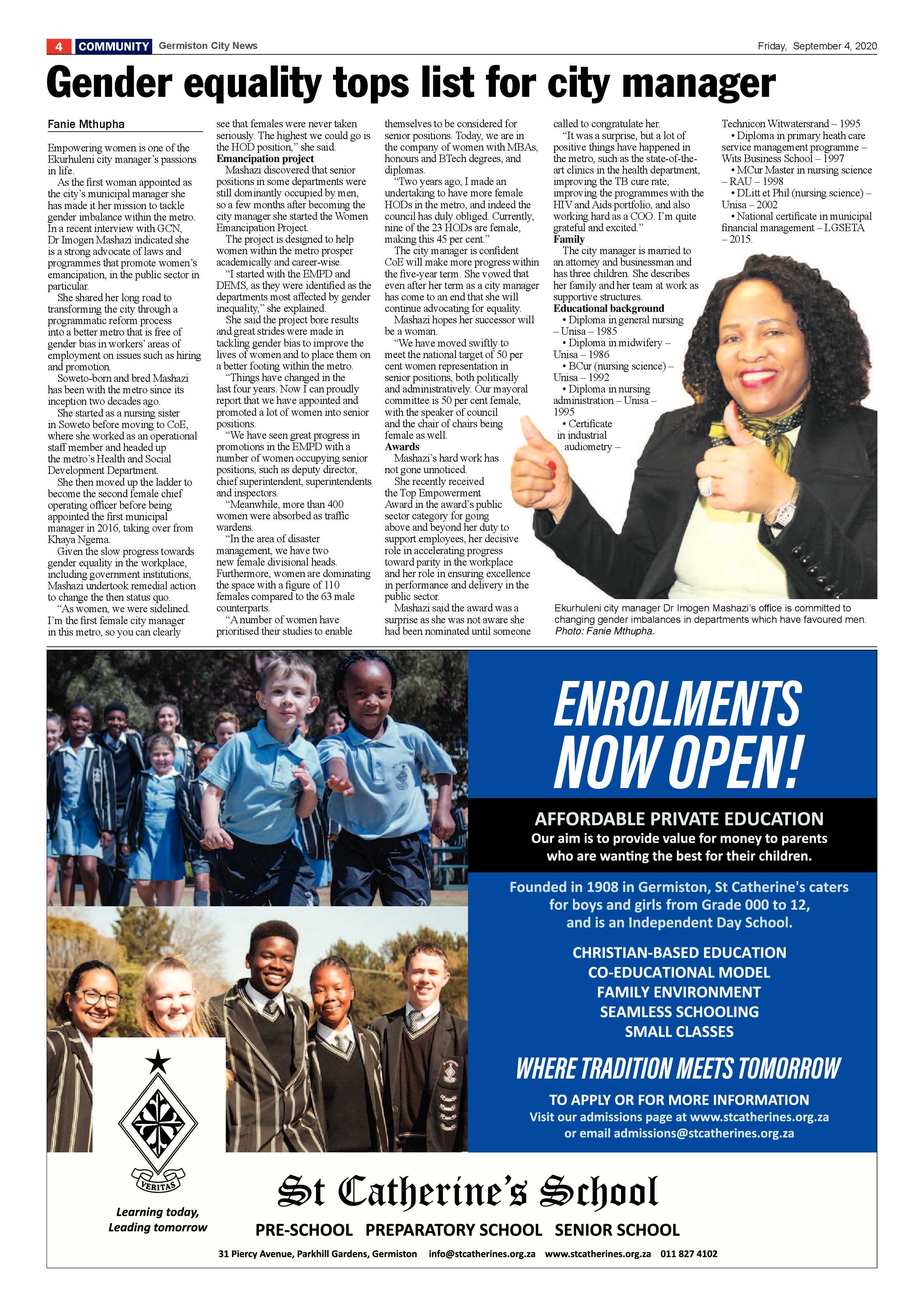 Germiston City News 02 September 2020 page 4