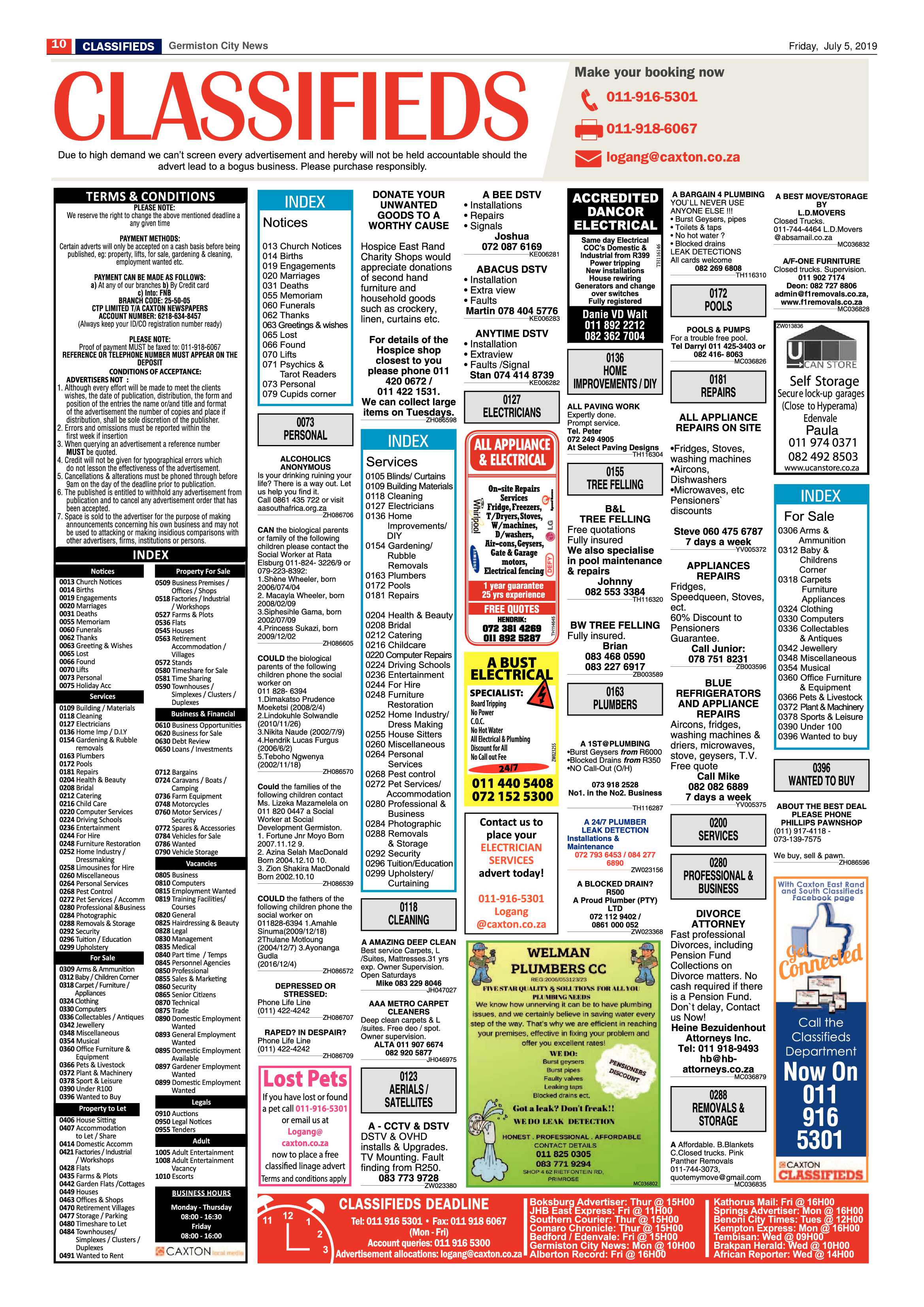 Germiston City News 03 July 2019 page 10