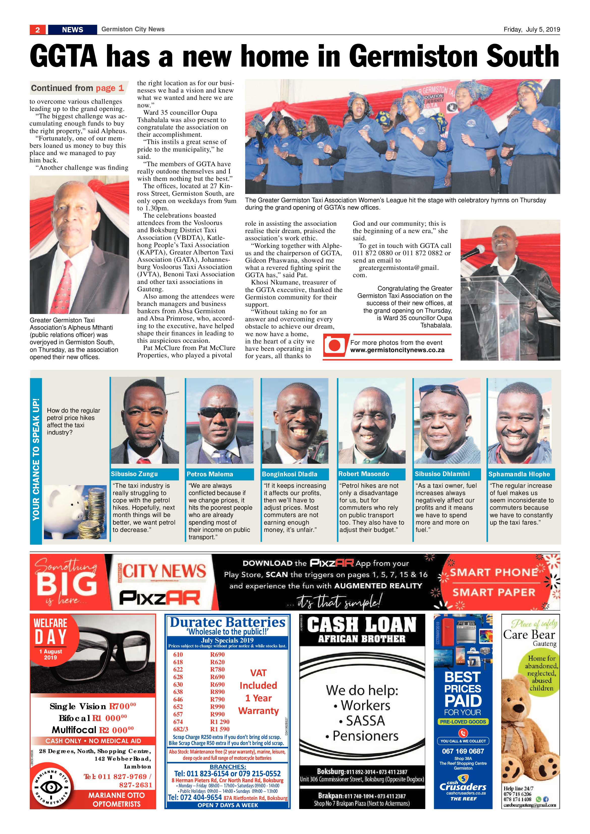 Germiston City News 03 July 2019 page 2