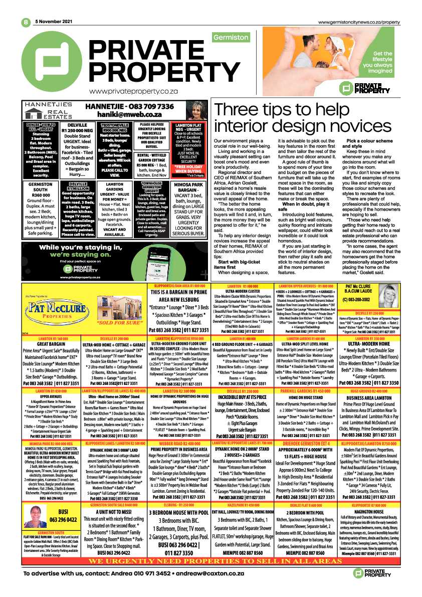 Germiston City News 03 November 2021 page 10