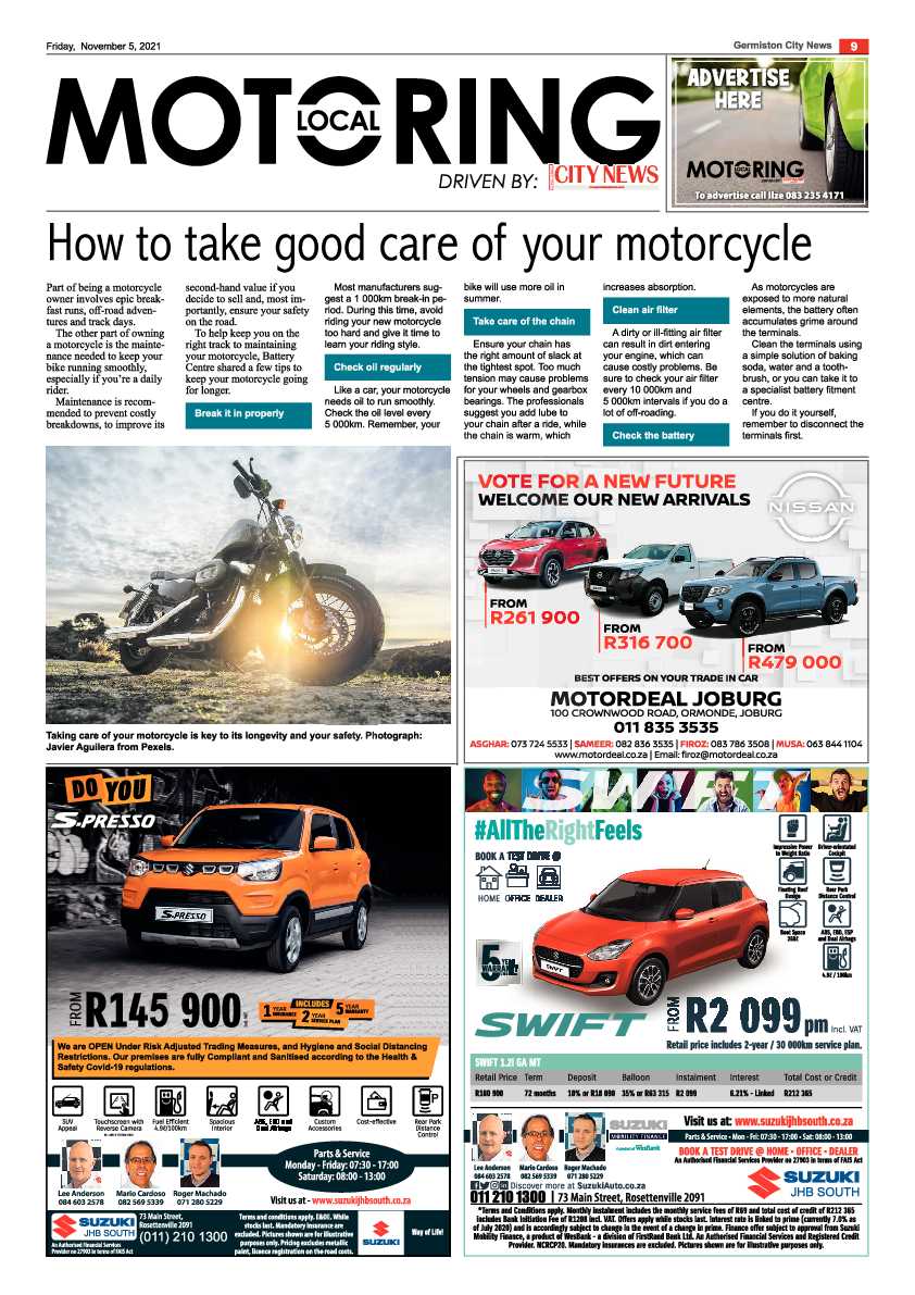 Germiston City News 03 November 2021 page 11