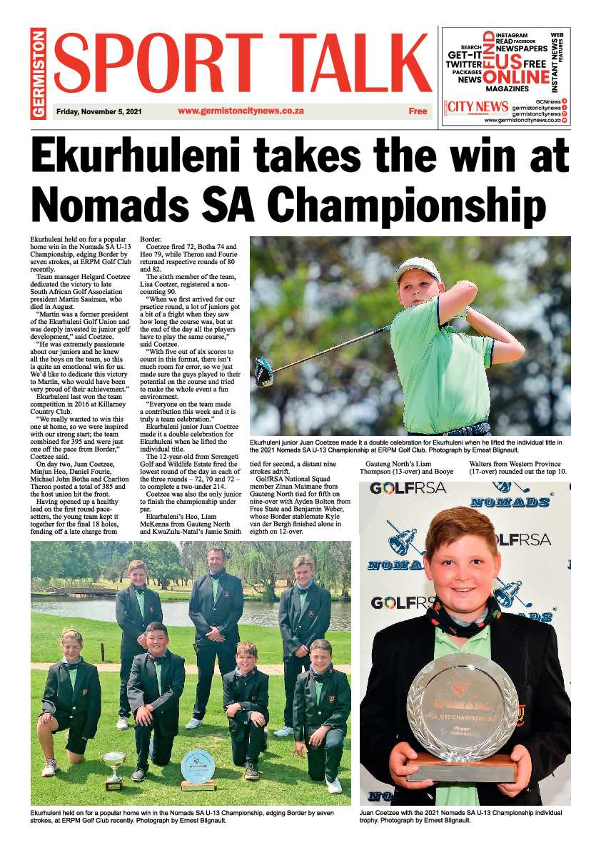 Germiston City News 03 November 2021 page 14