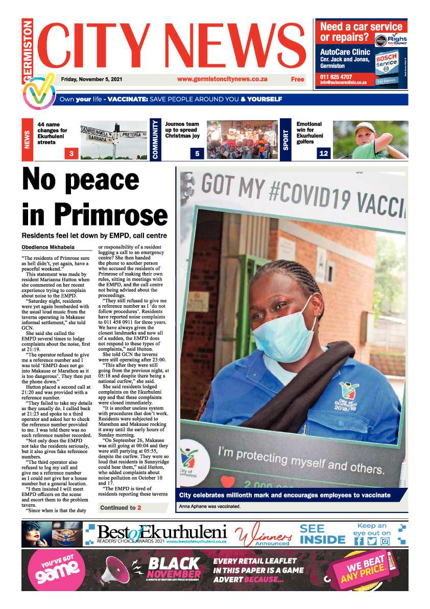 Germiston City News 03 November 2021 page 3
