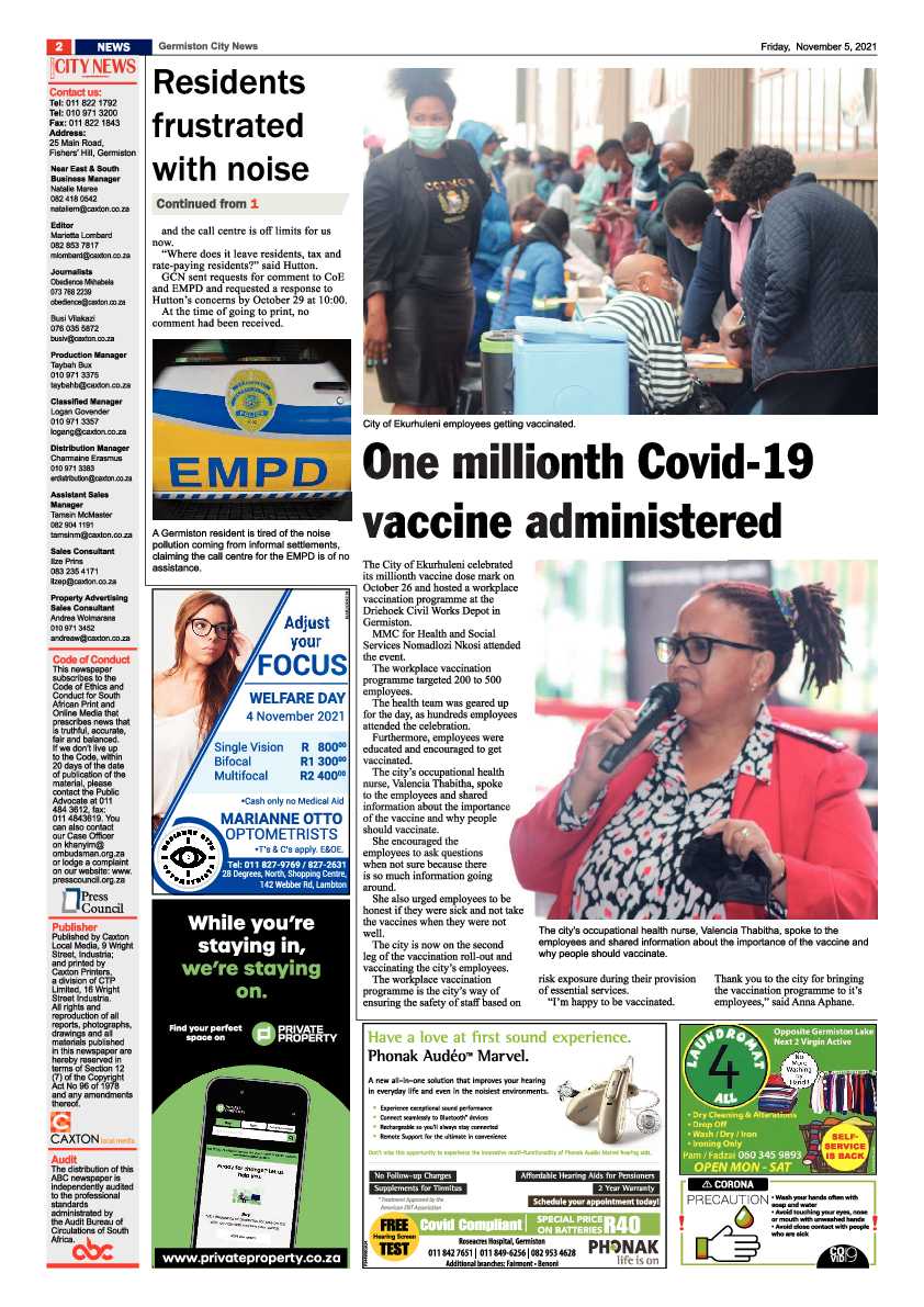 Germiston City News 03 November 2021 page 4