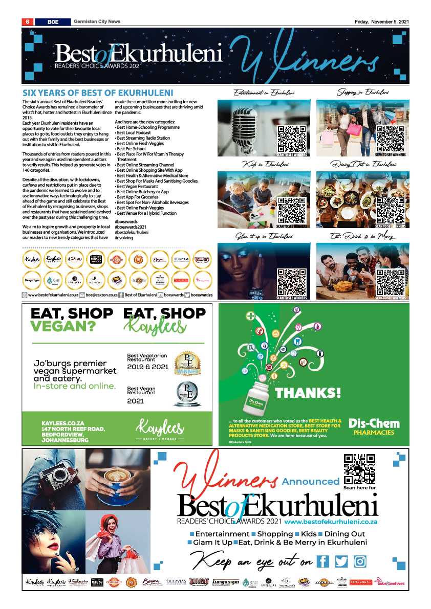 Germiston City News 03 November 2021 page 8