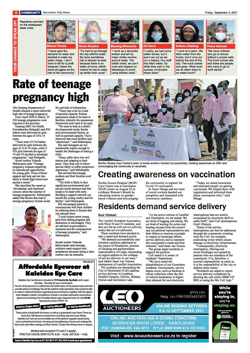 Germiston City News 03 September 2021 page 4
