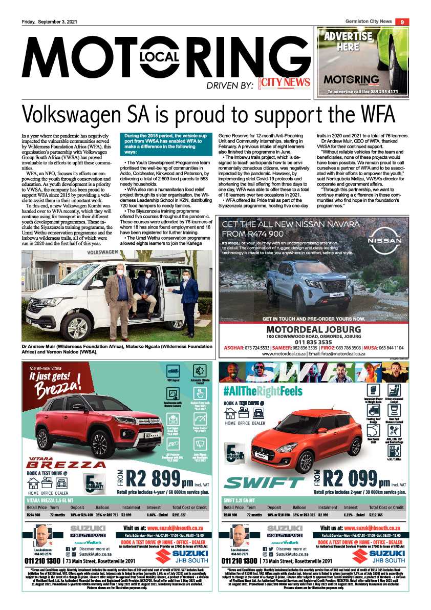 Germiston City News 03 September 2021 page 9