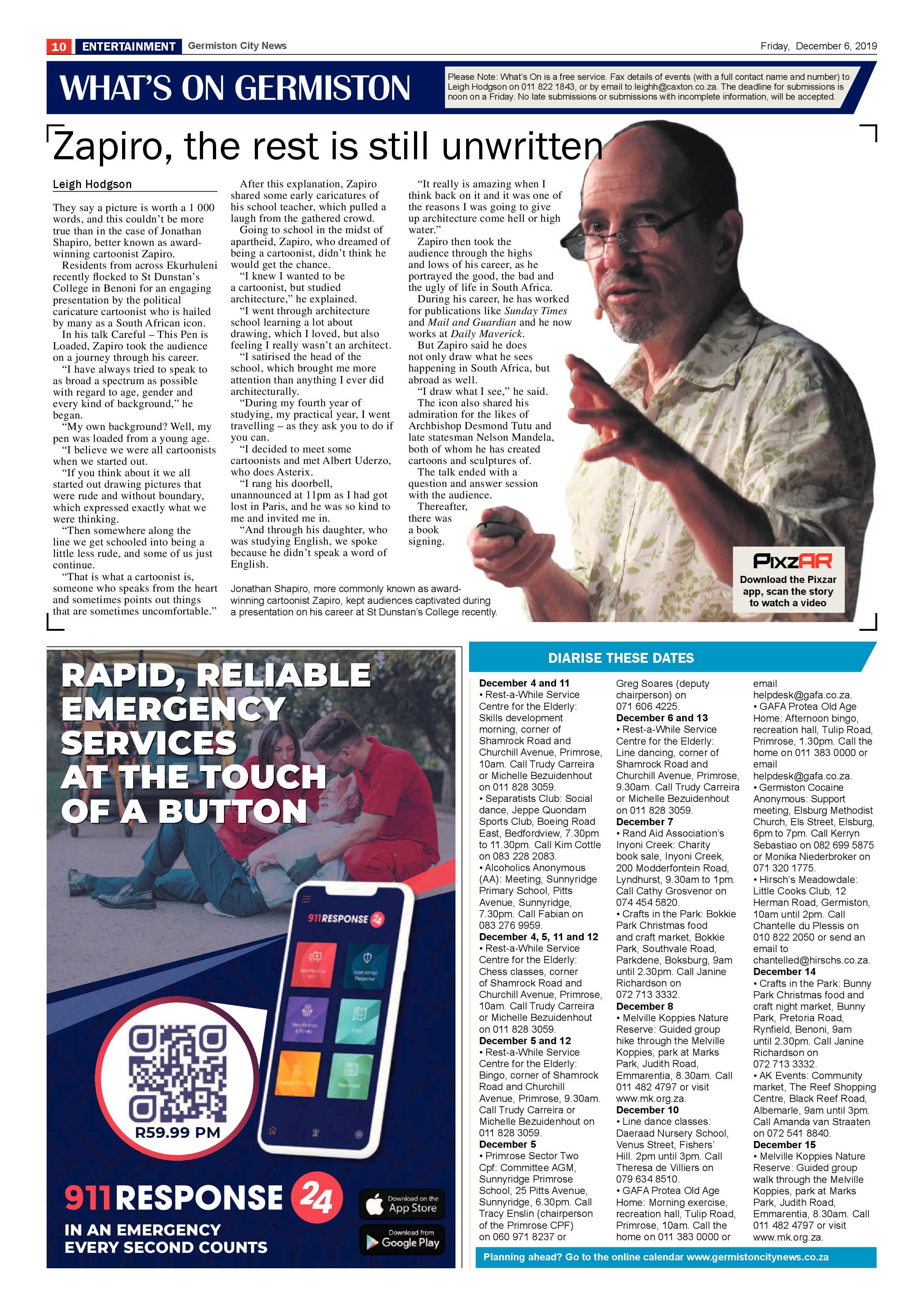 Germiston City News 04 December 2019 page 10