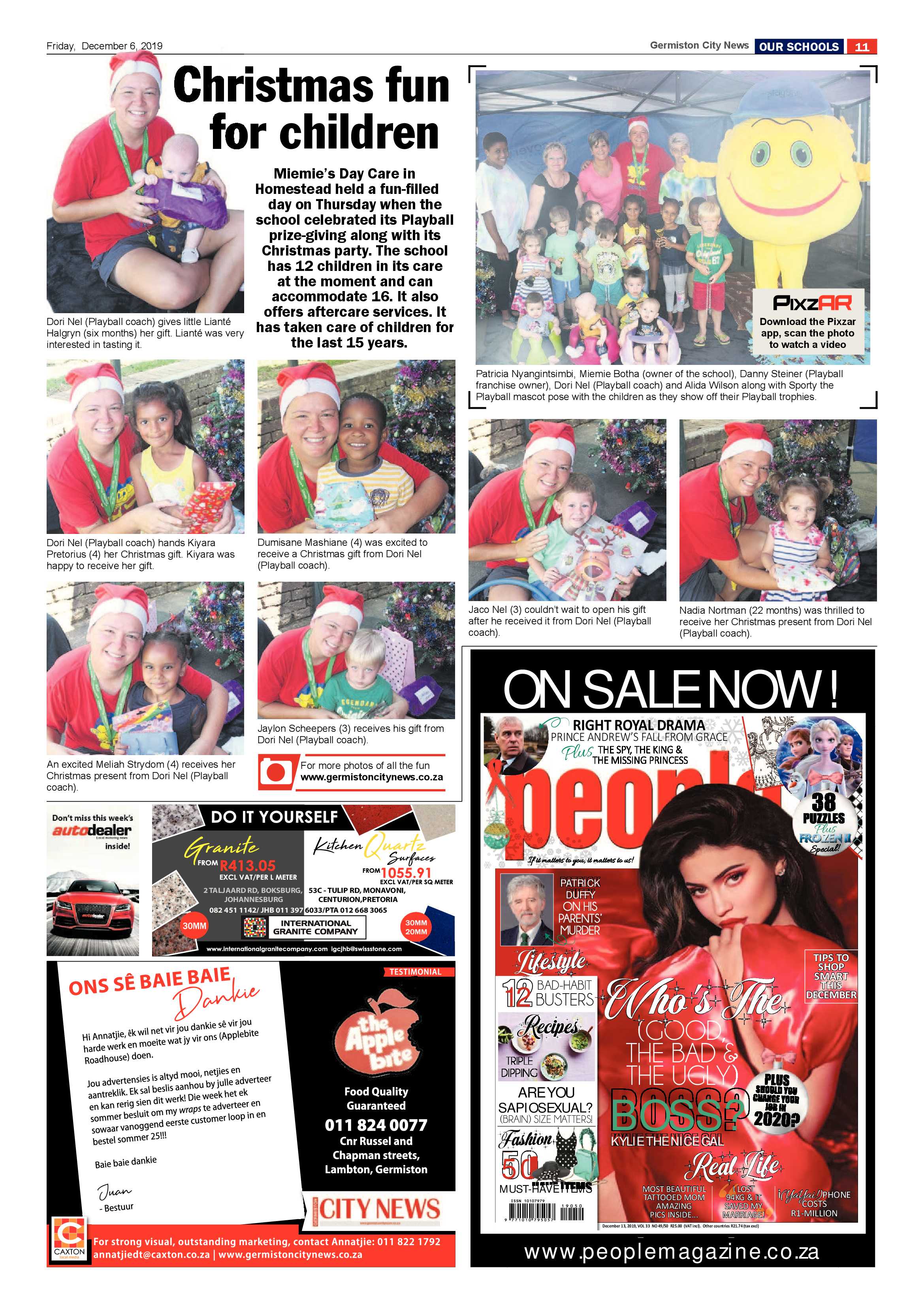 Germiston City News 04 December 2019 page 11