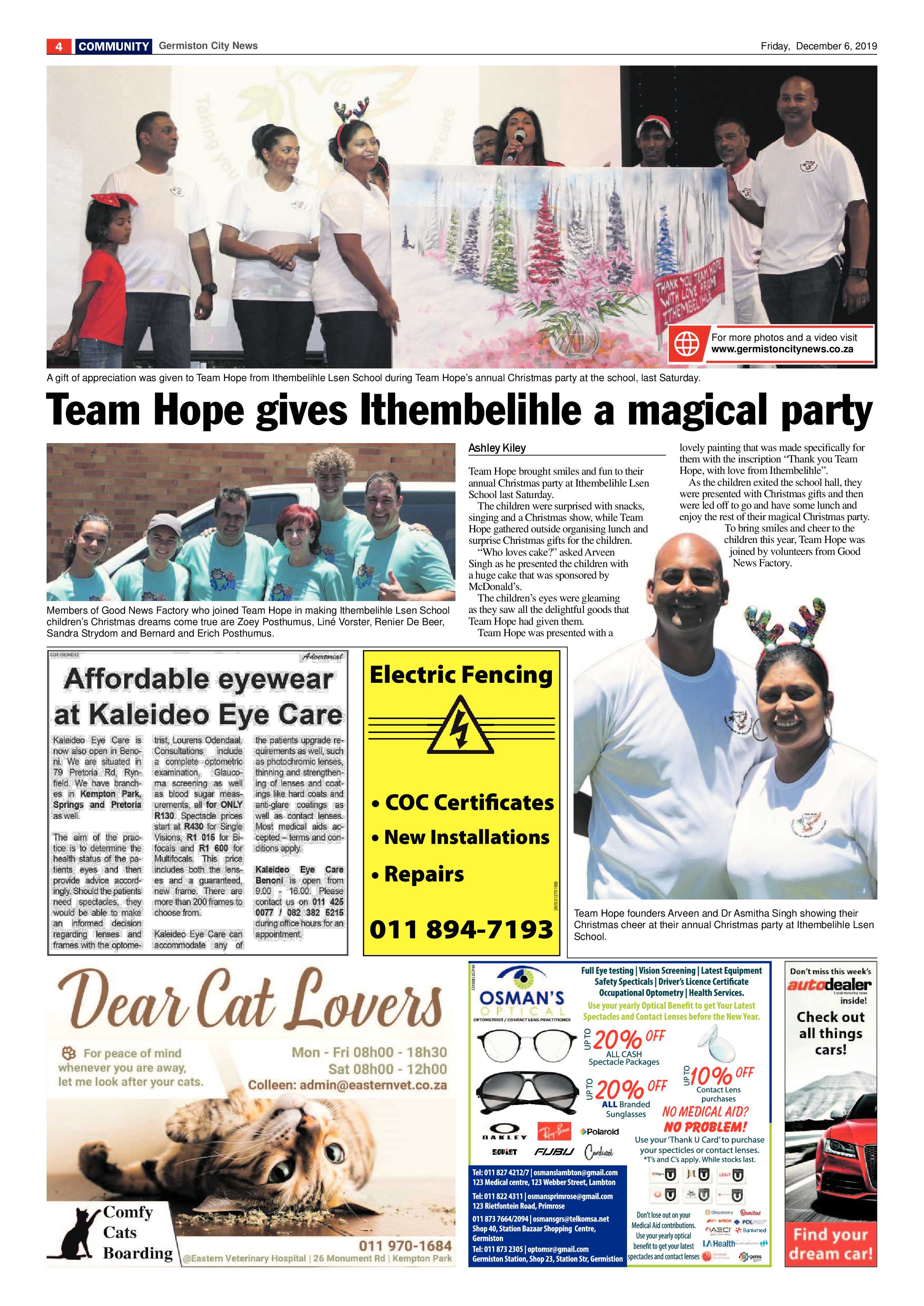 Germiston City News 04 December 2019 page 4