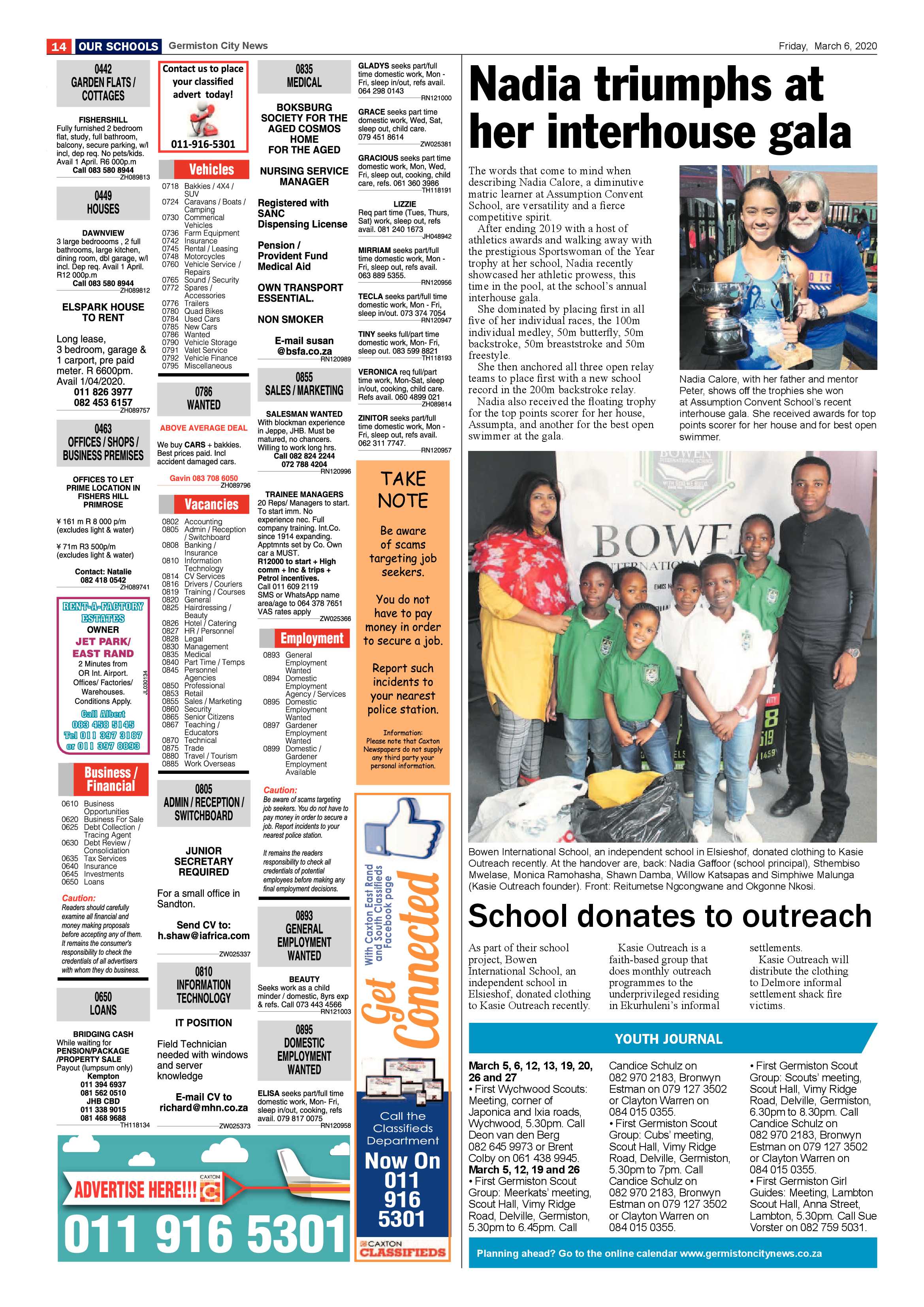 Germiston City News 04 March 2020 page 14