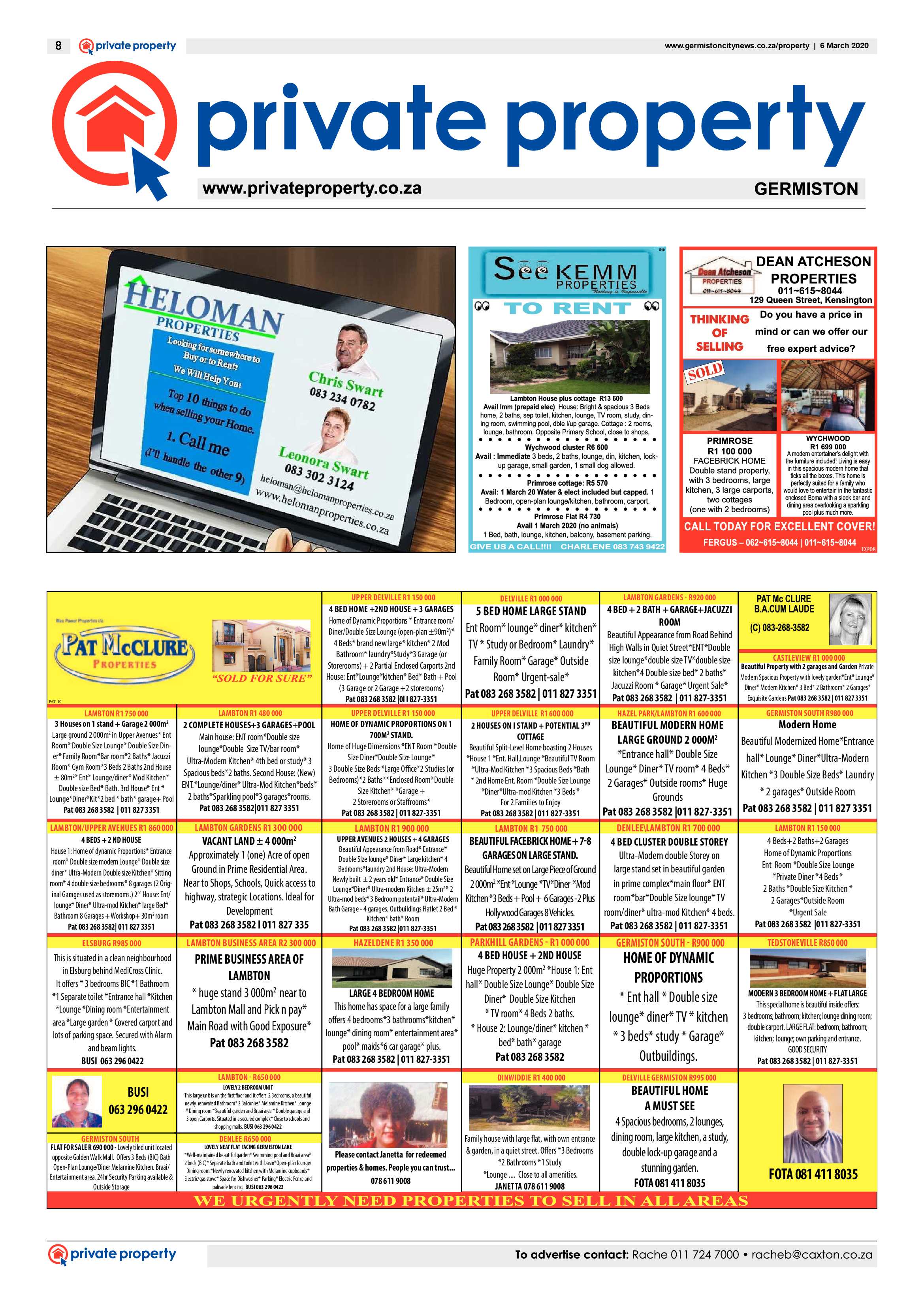 Germiston City News 04 March 2020 page 8