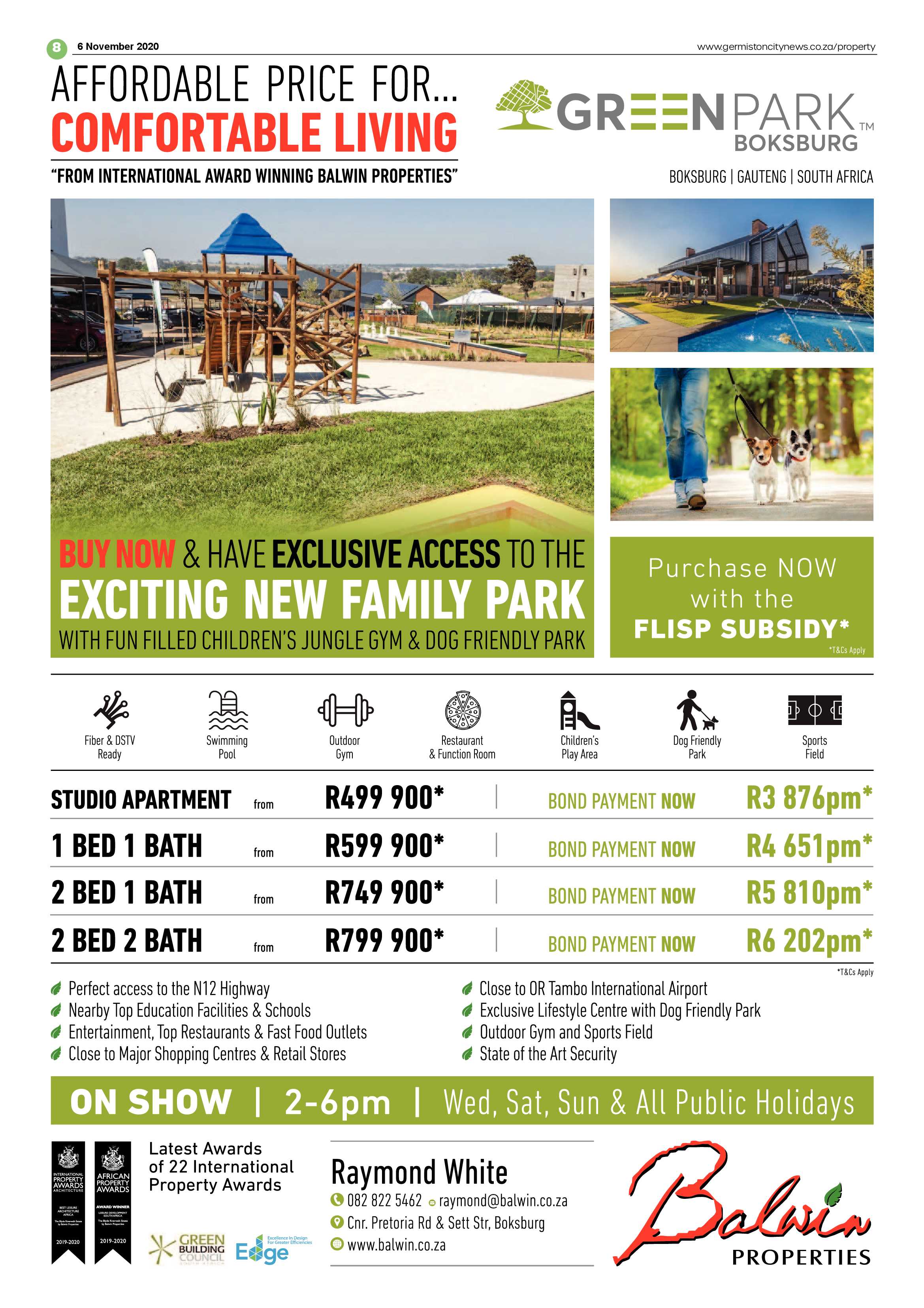 Germiston City News 04 November  2020 page 8