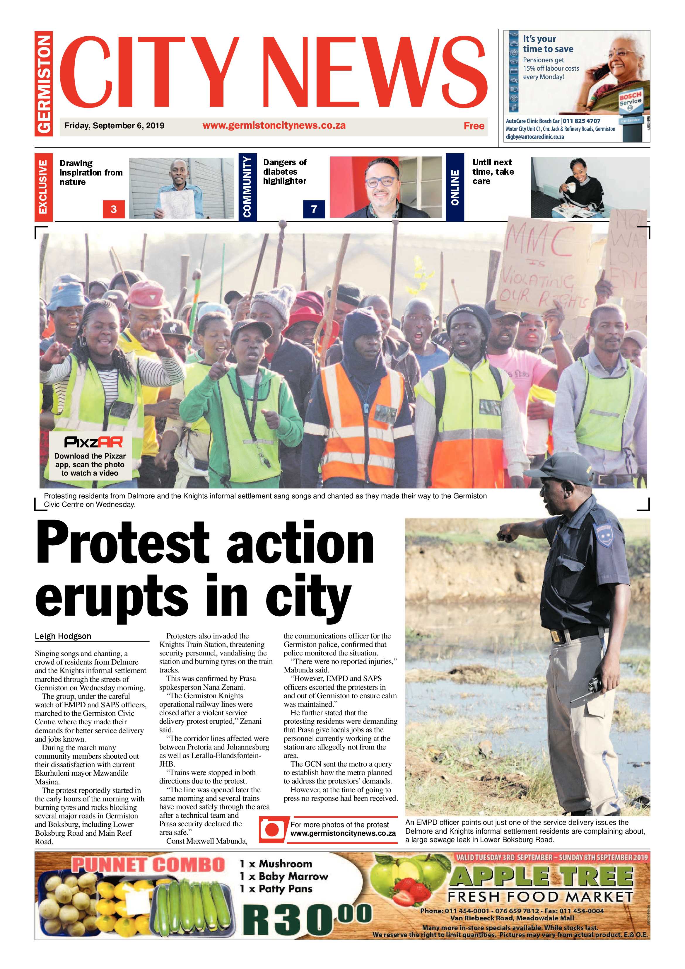 Germiston City News 04 September 2019 page 1