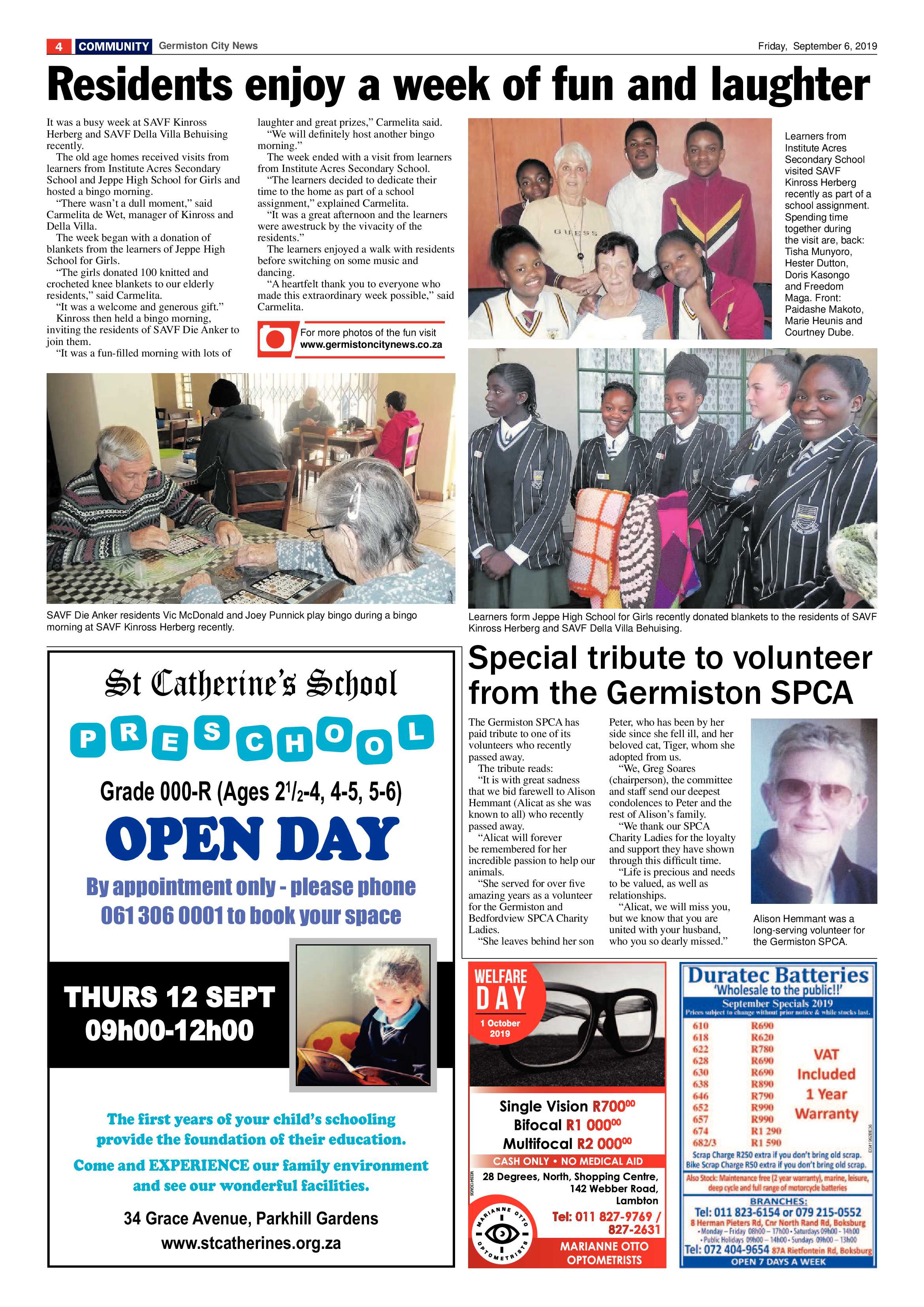 Germiston City News 04 September 2019 page 4