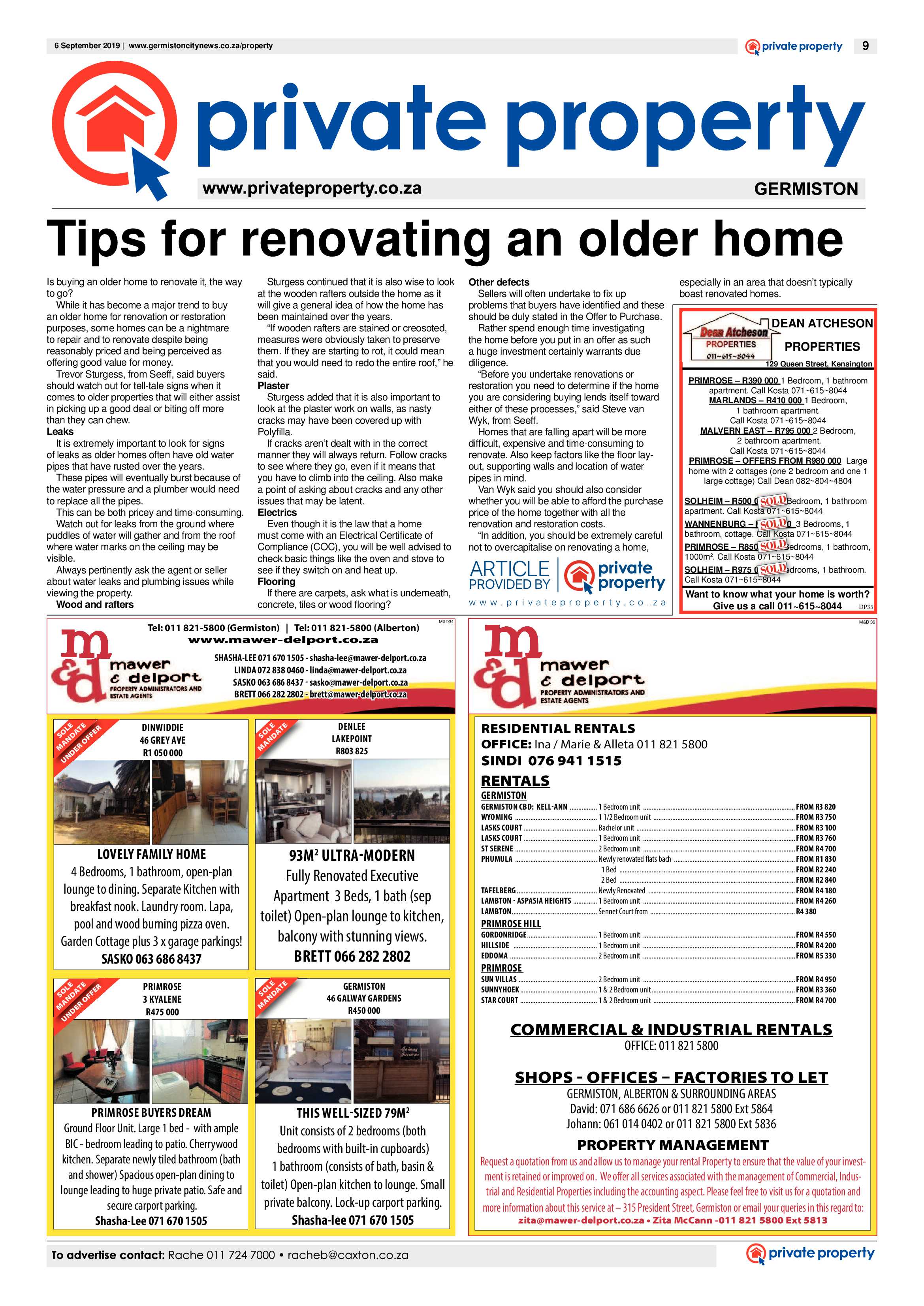 Germiston City News 04 September 2019 page 9