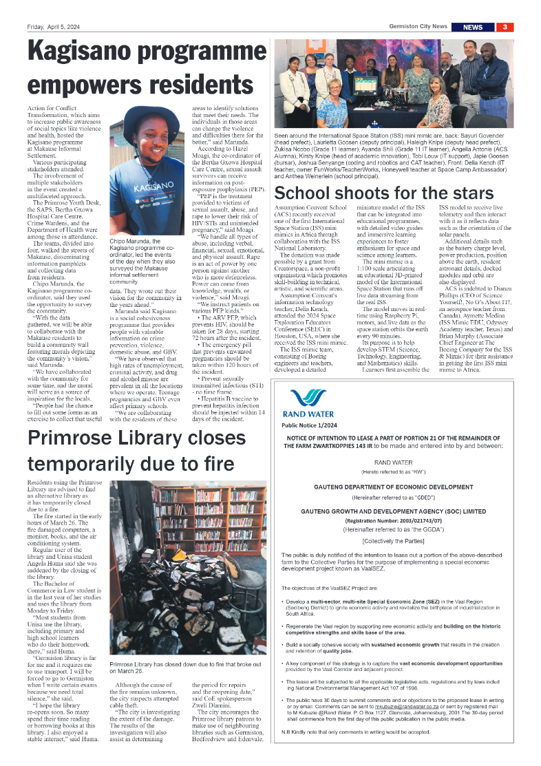 Germiston City News 05 April 2024 page 3