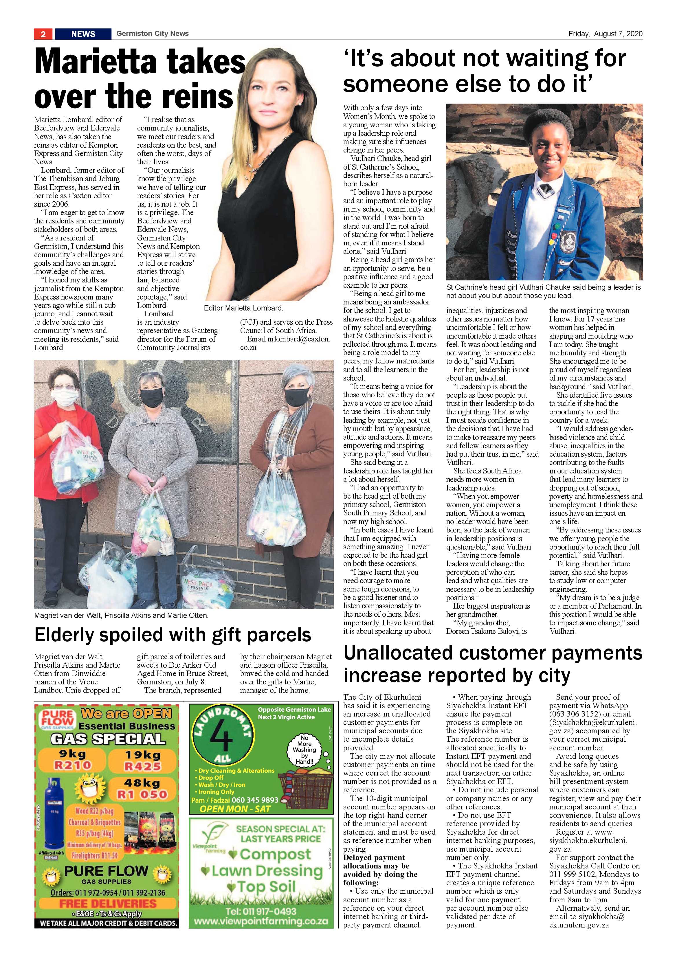 Germiston City News 05 August 2020 page 2