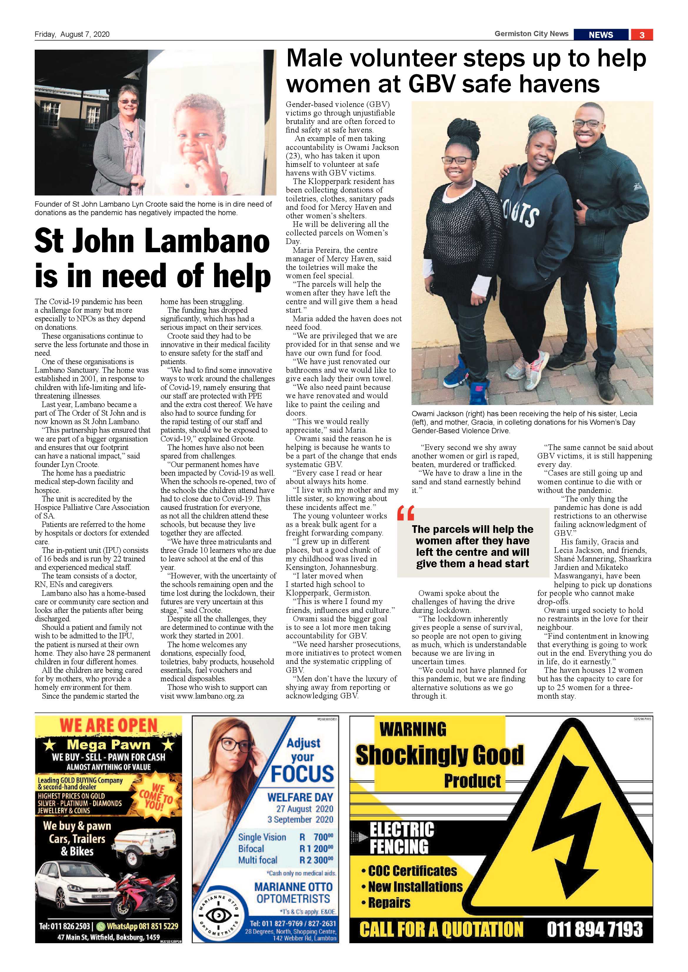 Germiston City News 05 August 2020 page 3