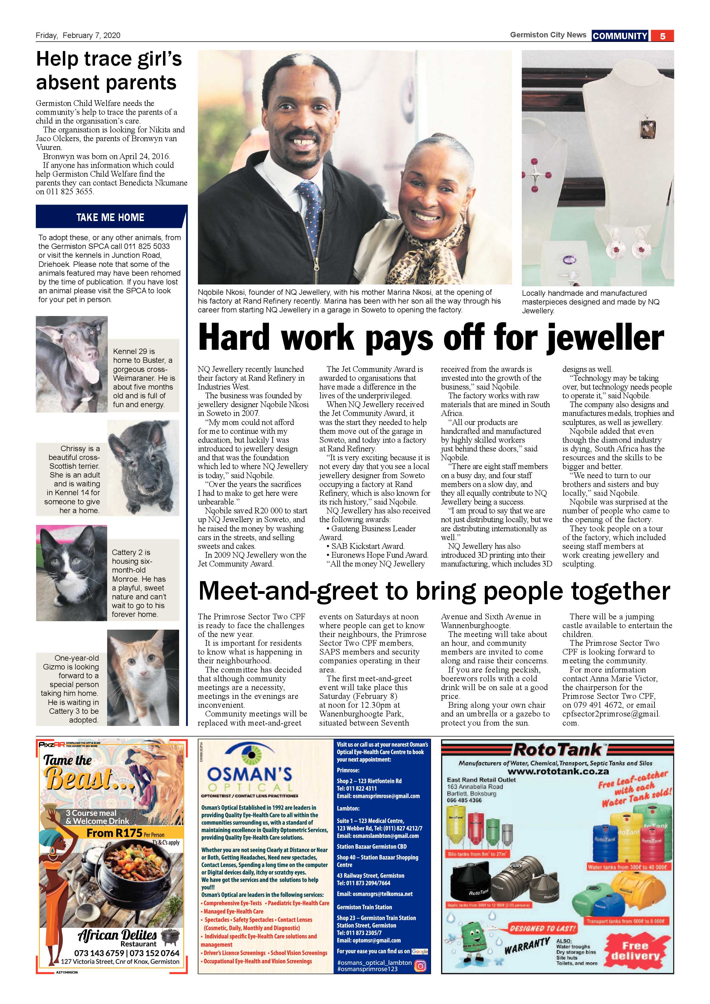 Germiston City News 05 February 2020 page 5