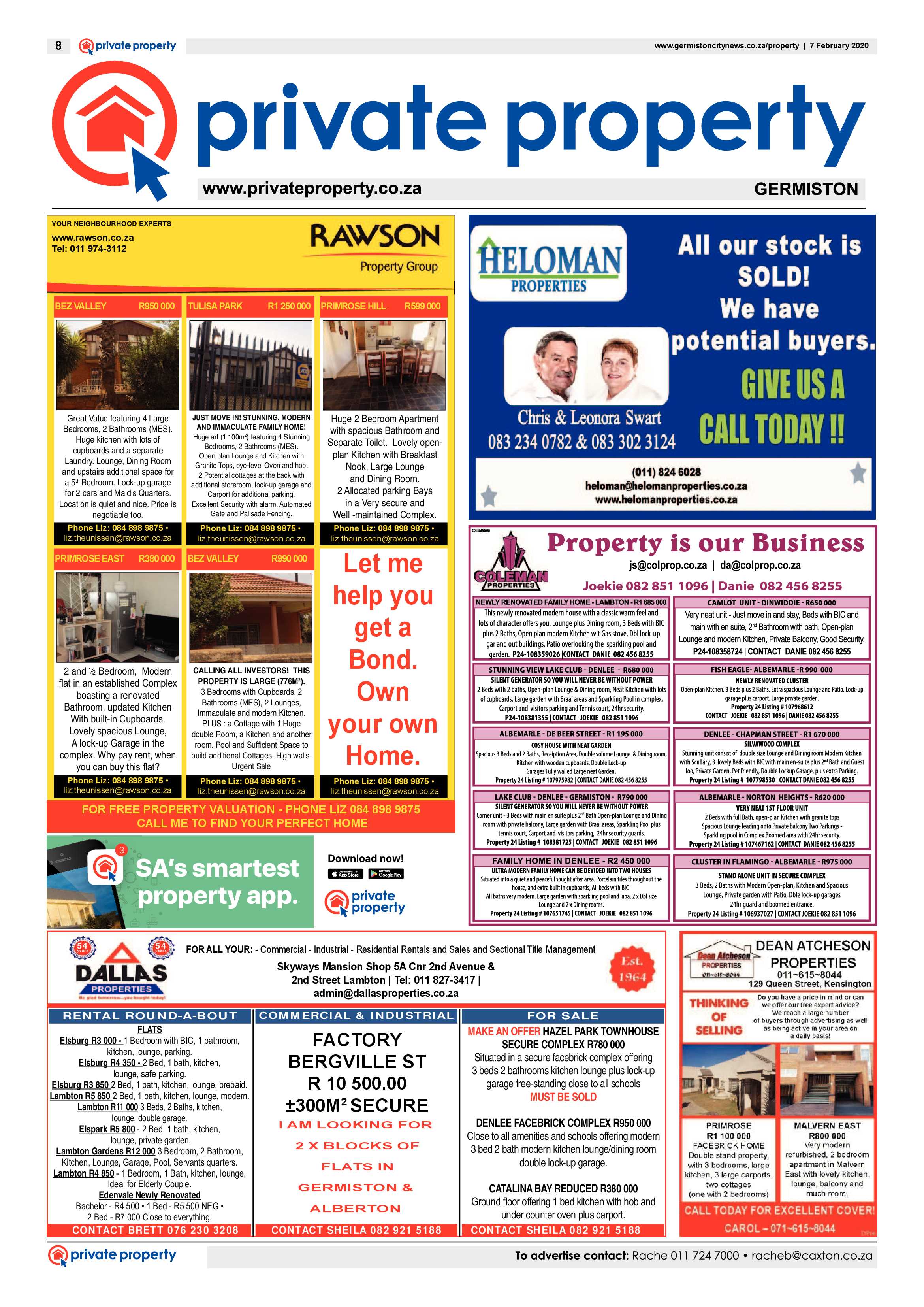 Germiston City News 05 February 2020 page 8