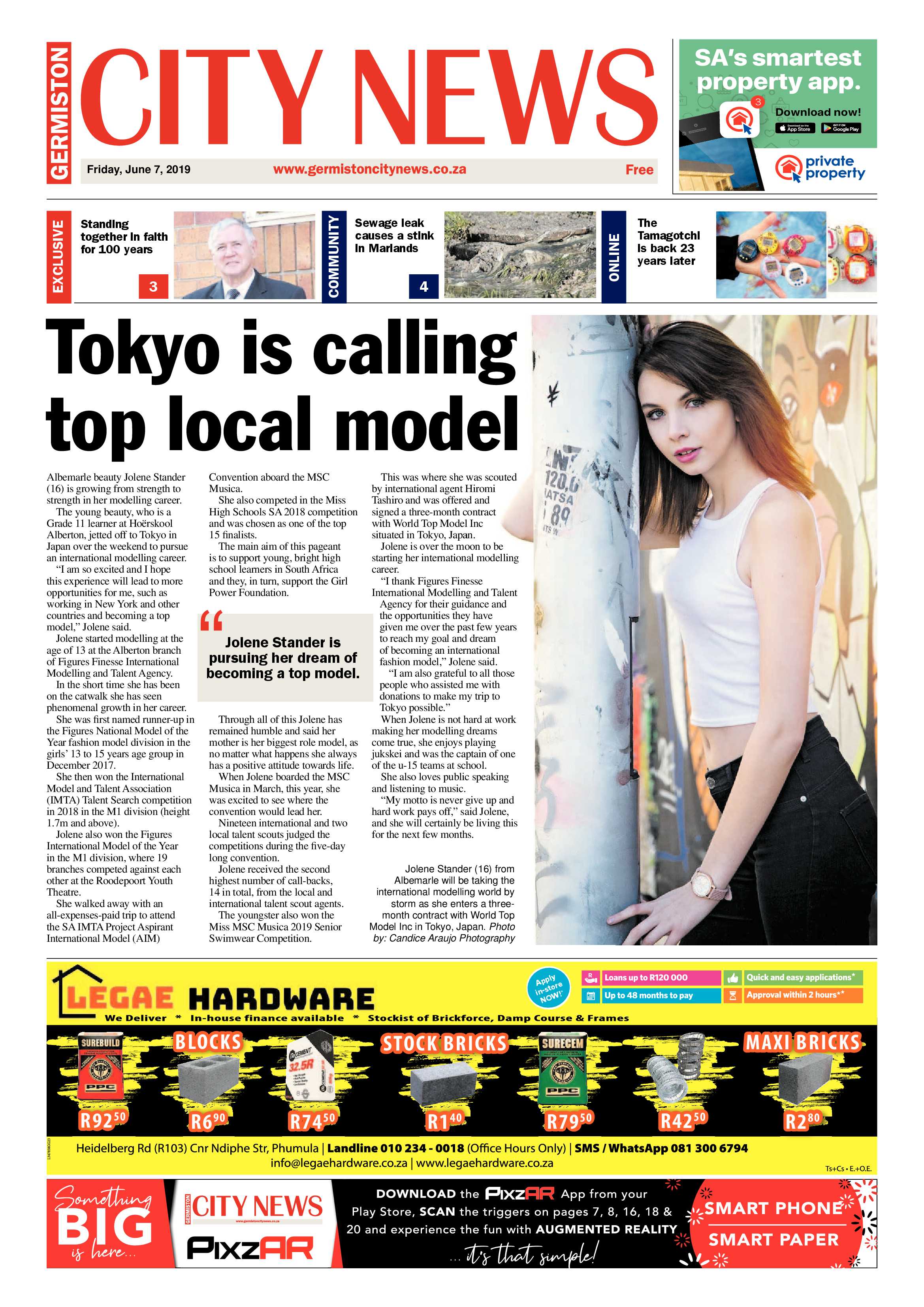 Germiston City News 05 June 2019 page 1