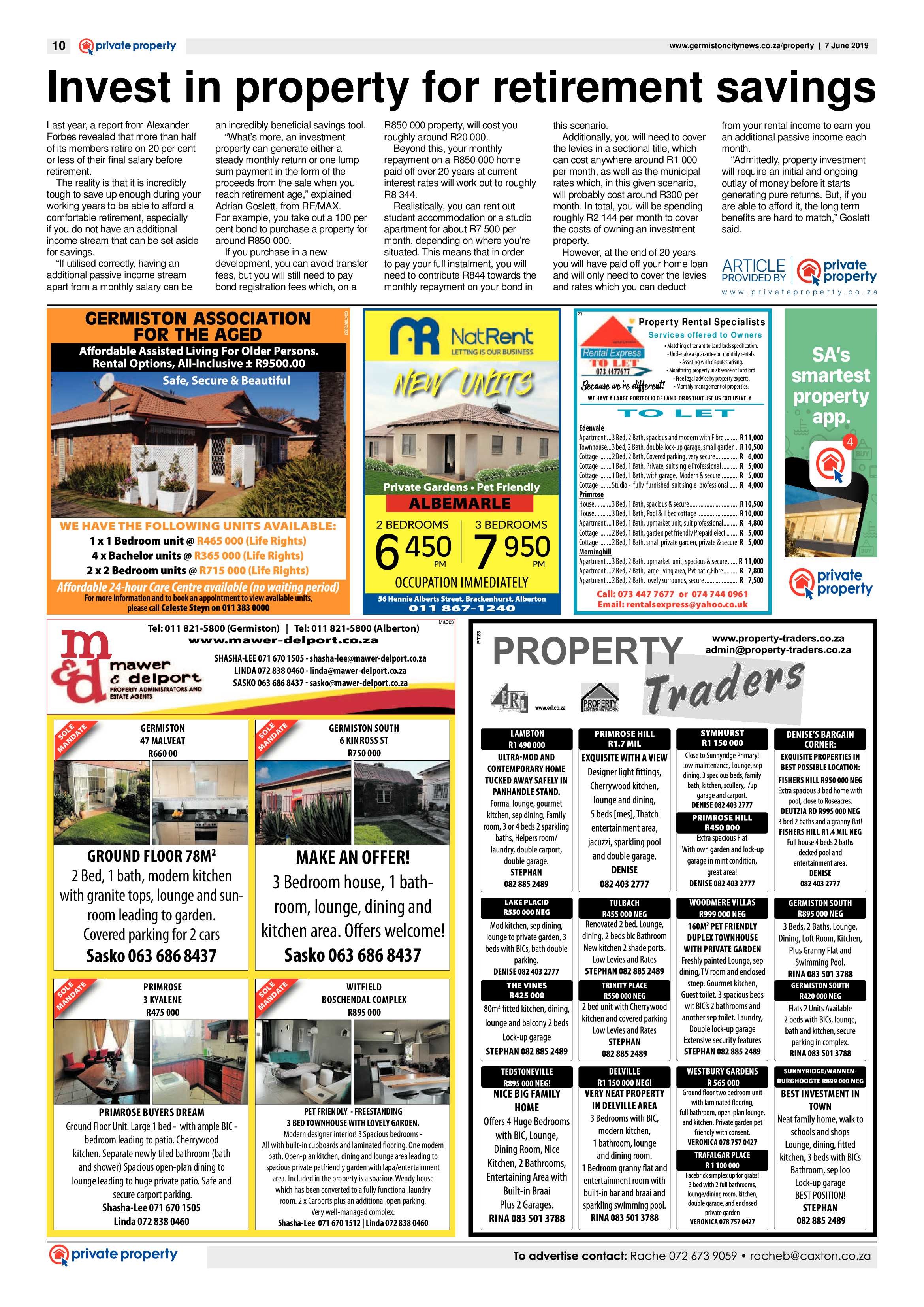 Germiston City News 05 June 2019 page 10