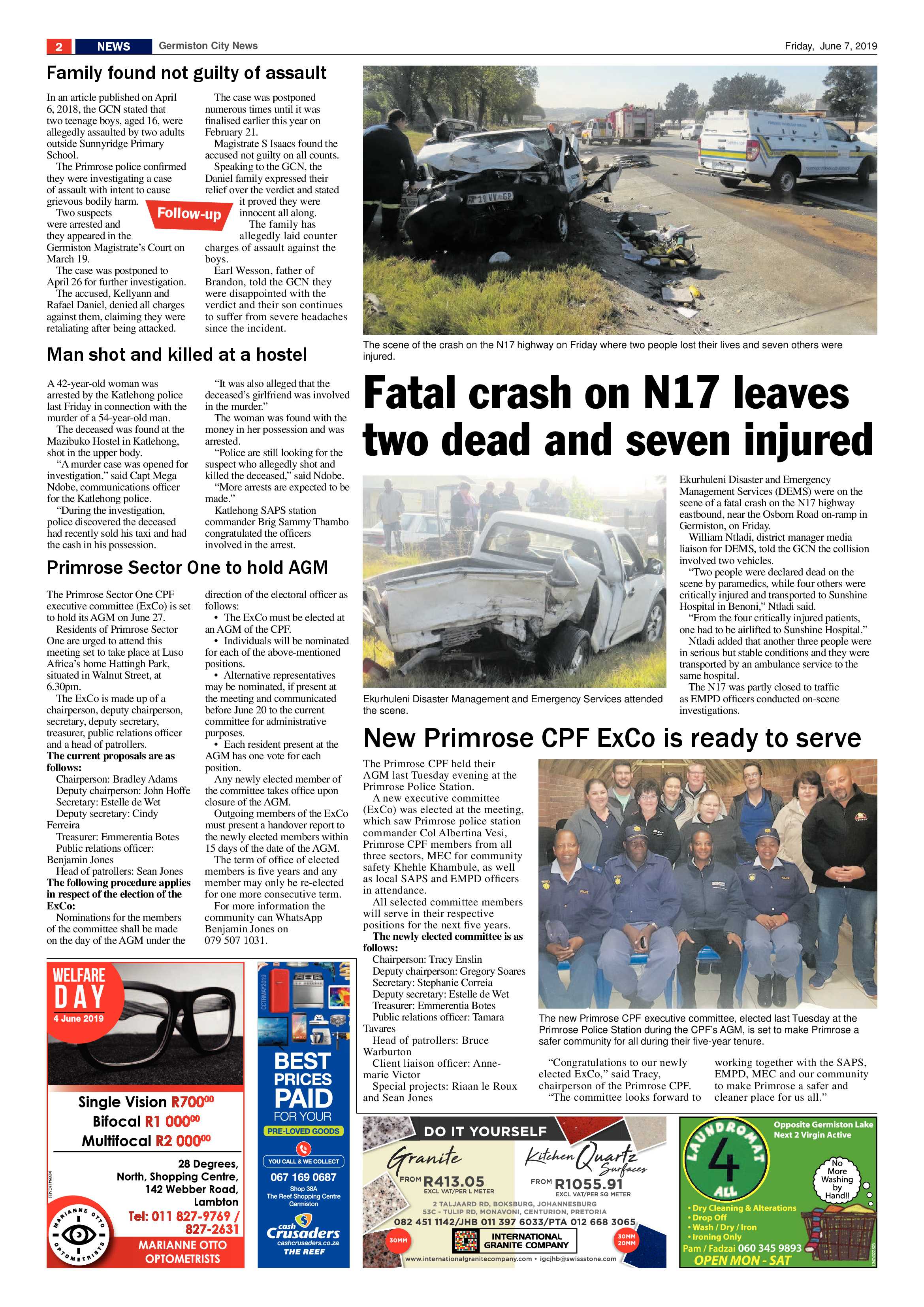 Germiston City News 05 June 2019 page 2