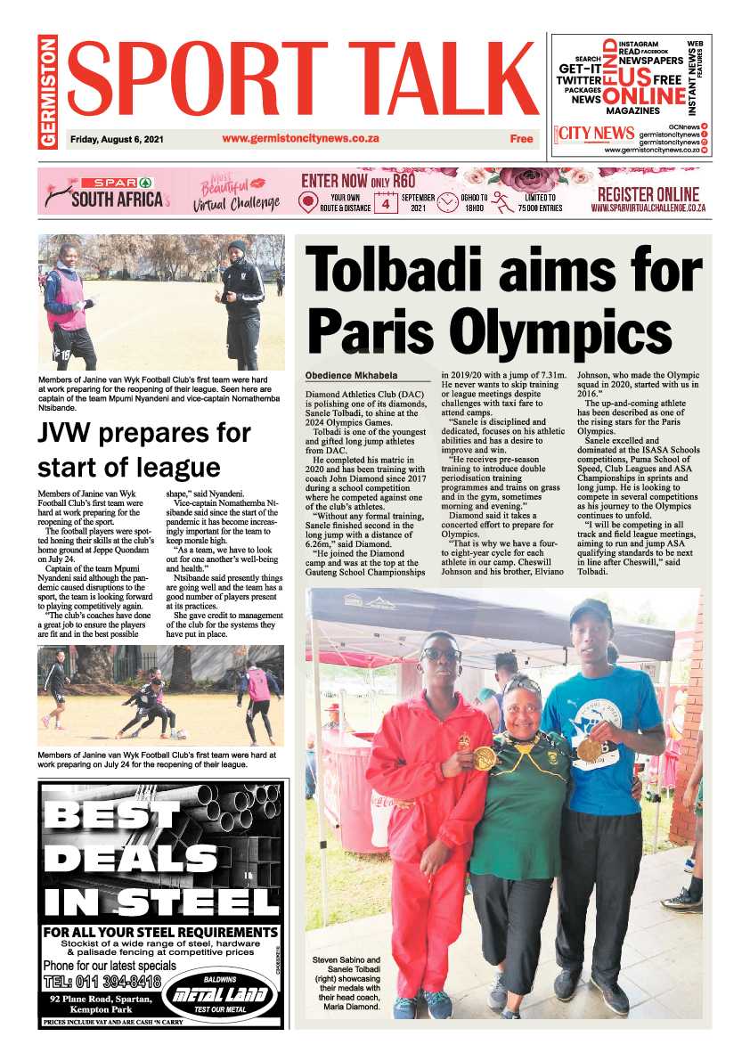 Germiston City News 06 August 2021 page 12