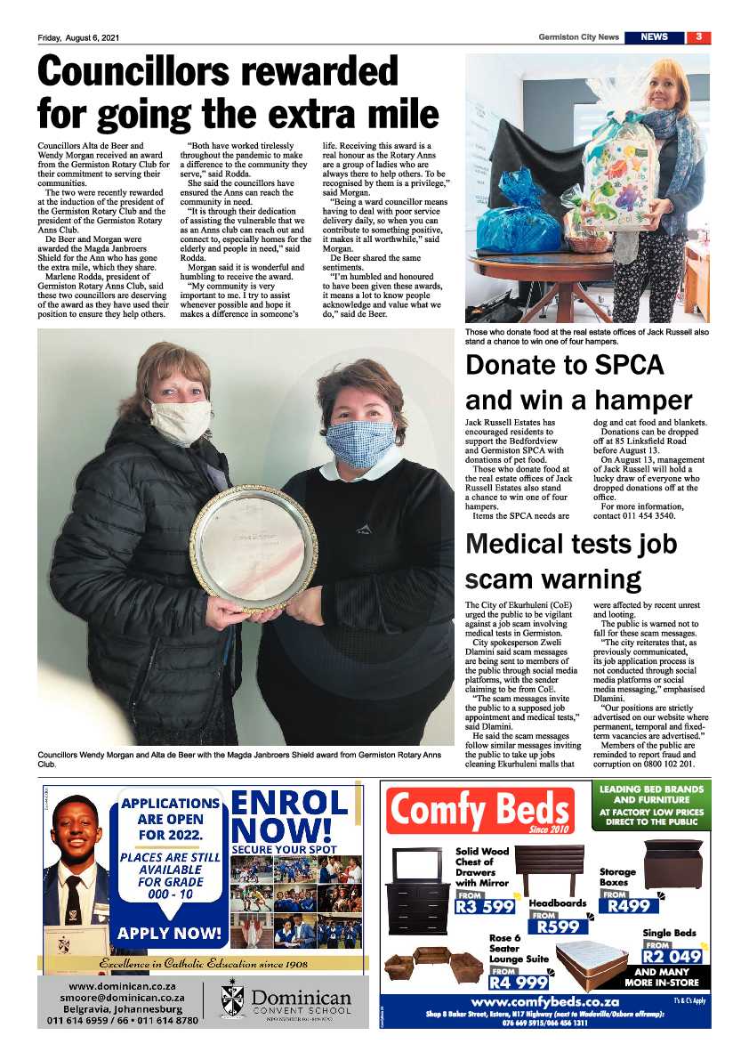 Germiston City News 06 August 2021 page 3