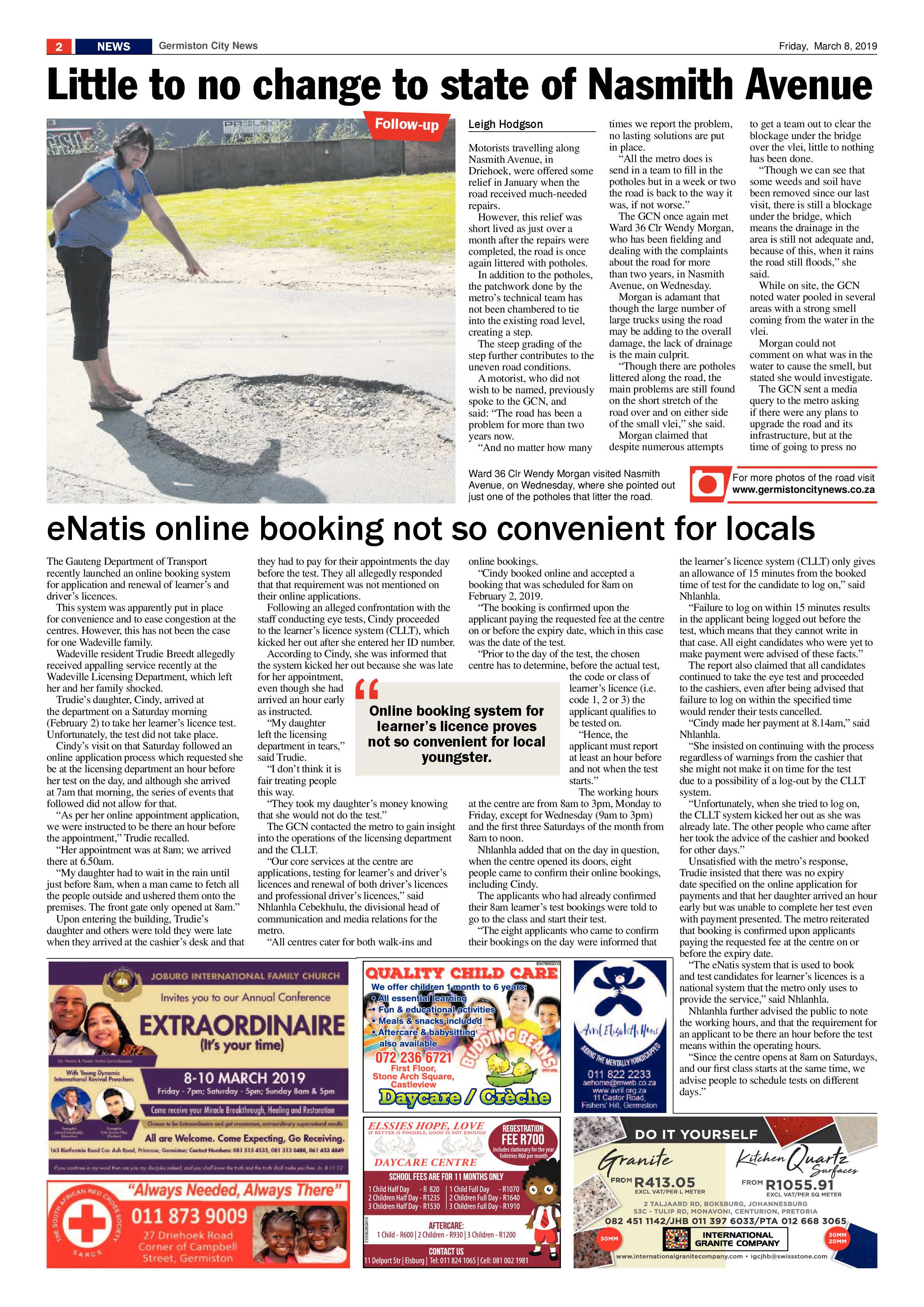 Germiston City News 06 March 2019 page 2